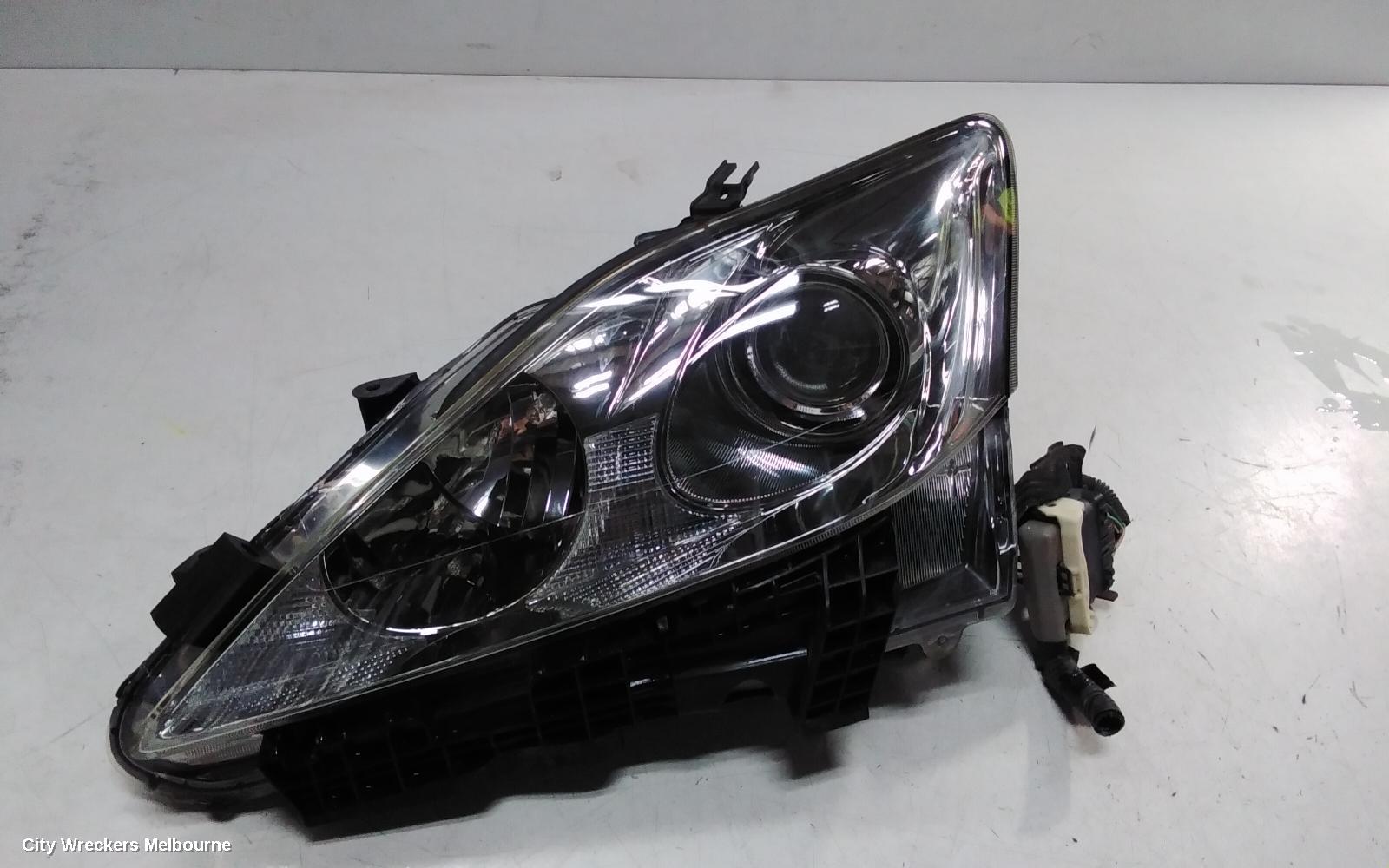 LEXUS IS250/IS250C LEFT HEADLAMP, IS250, GSE20R, HALOGEN TYPE, 10/2010 - 06/2013