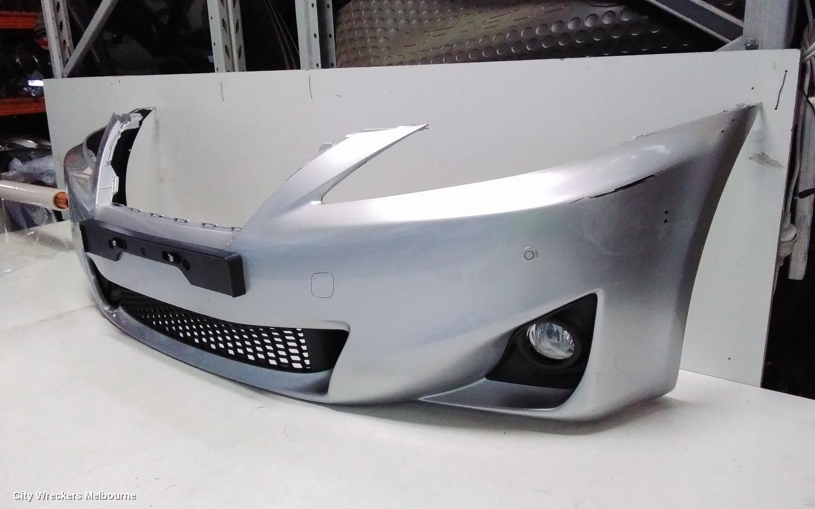 LEXUS IS250/IS250C FRONT BUMPER, IS250/IS350, GSE20R/GSE21R, NON H/LAMP WASHER, W/ PARK SENSOR TYPE, 10/2010 - 06/2013