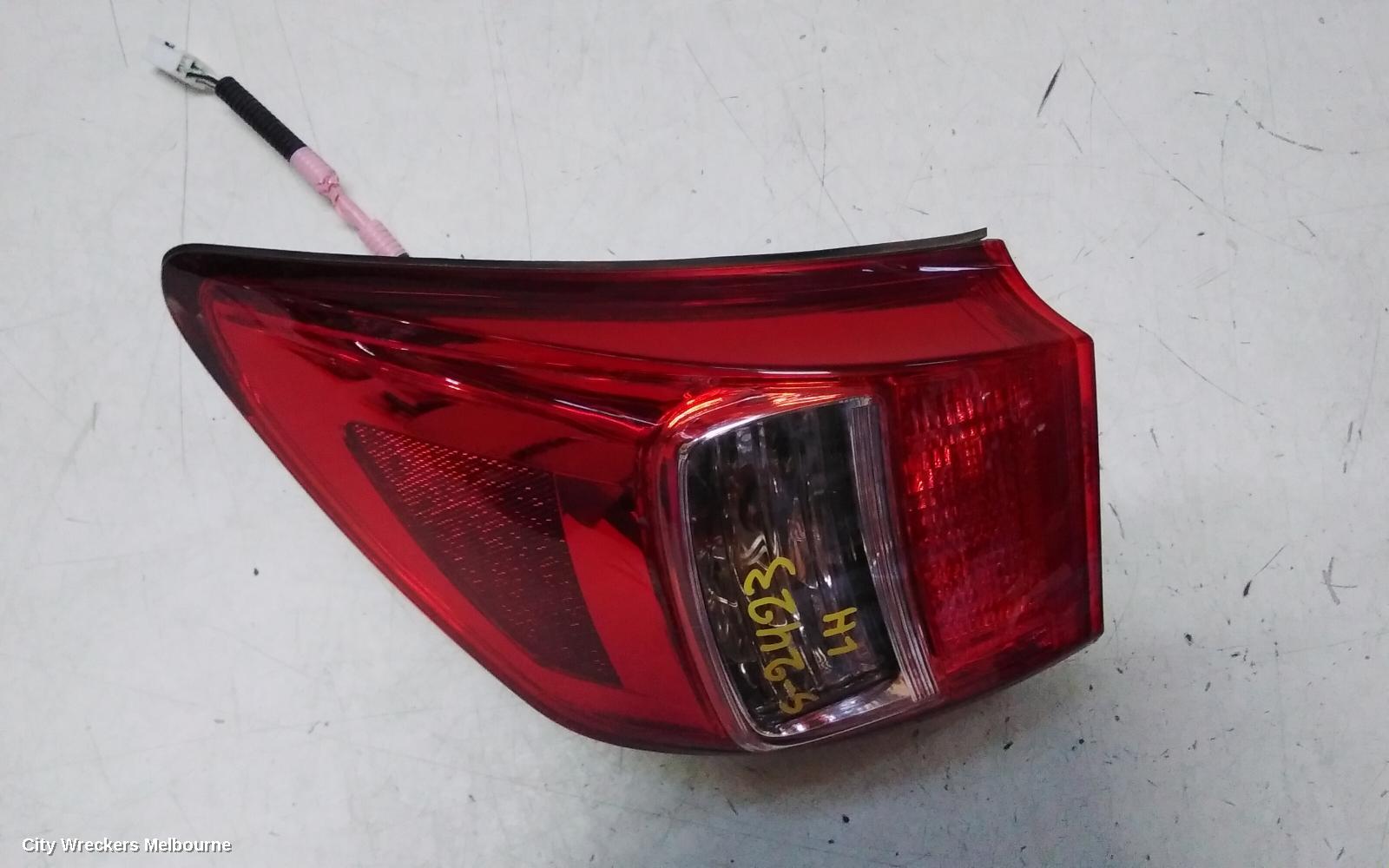 LEXUS IS250/IS250C LEFT TAILLIGHT, IS250/IS350, GSE20R/GSE21R, SEDAN, 10/2010 - 06/2013