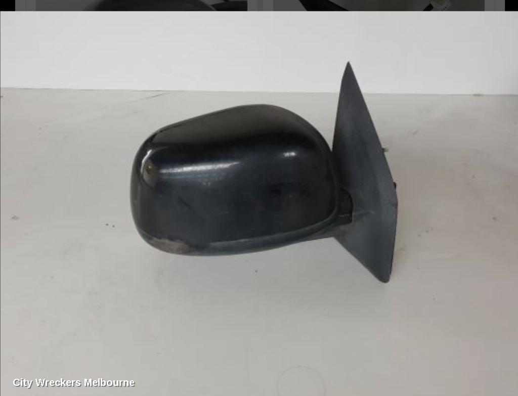MITSUBISHI OUTLANDER RIGHT DOOR MIRROR, ZG, 3 WIRE TYPE, 11/2006 - 09/2009