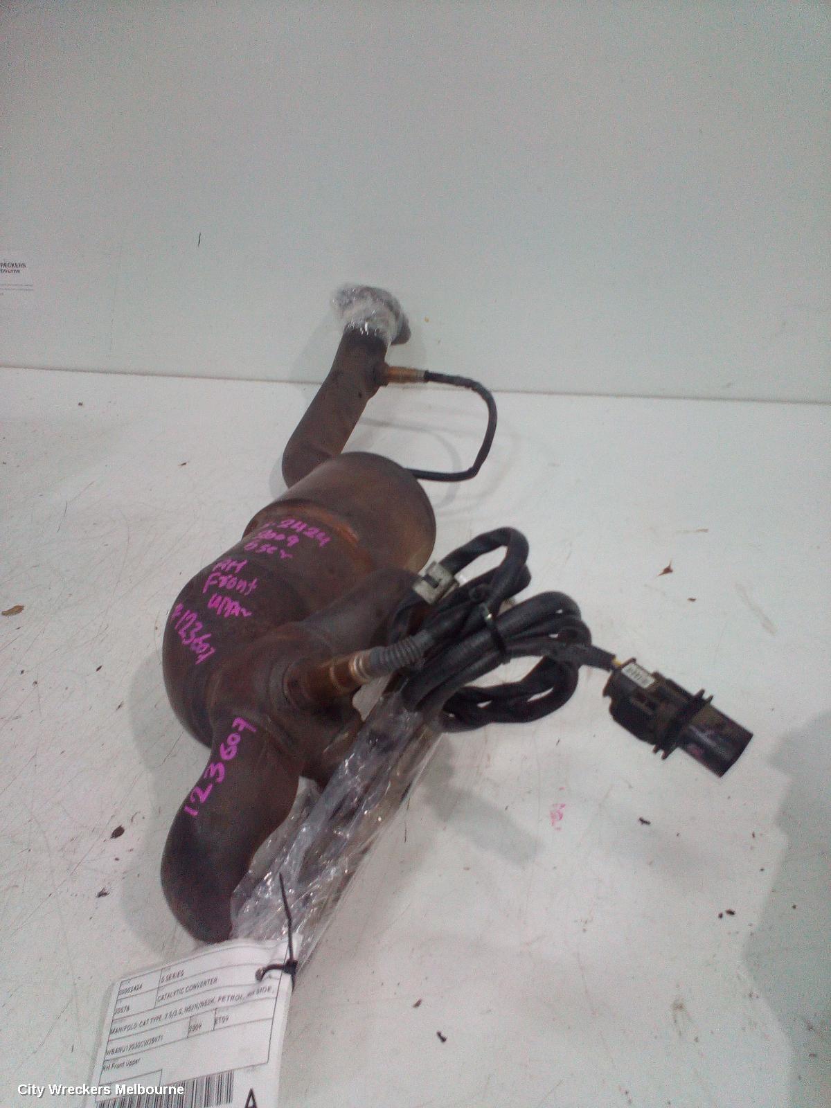 BMW 5 SERIES CATALYTIC CONVERTER, MANIFOLD-CAT TYPE, 2.5/3.0, N52N/N52K, PETROL, RH SIDE, E60, 06/2007 - 04/2010