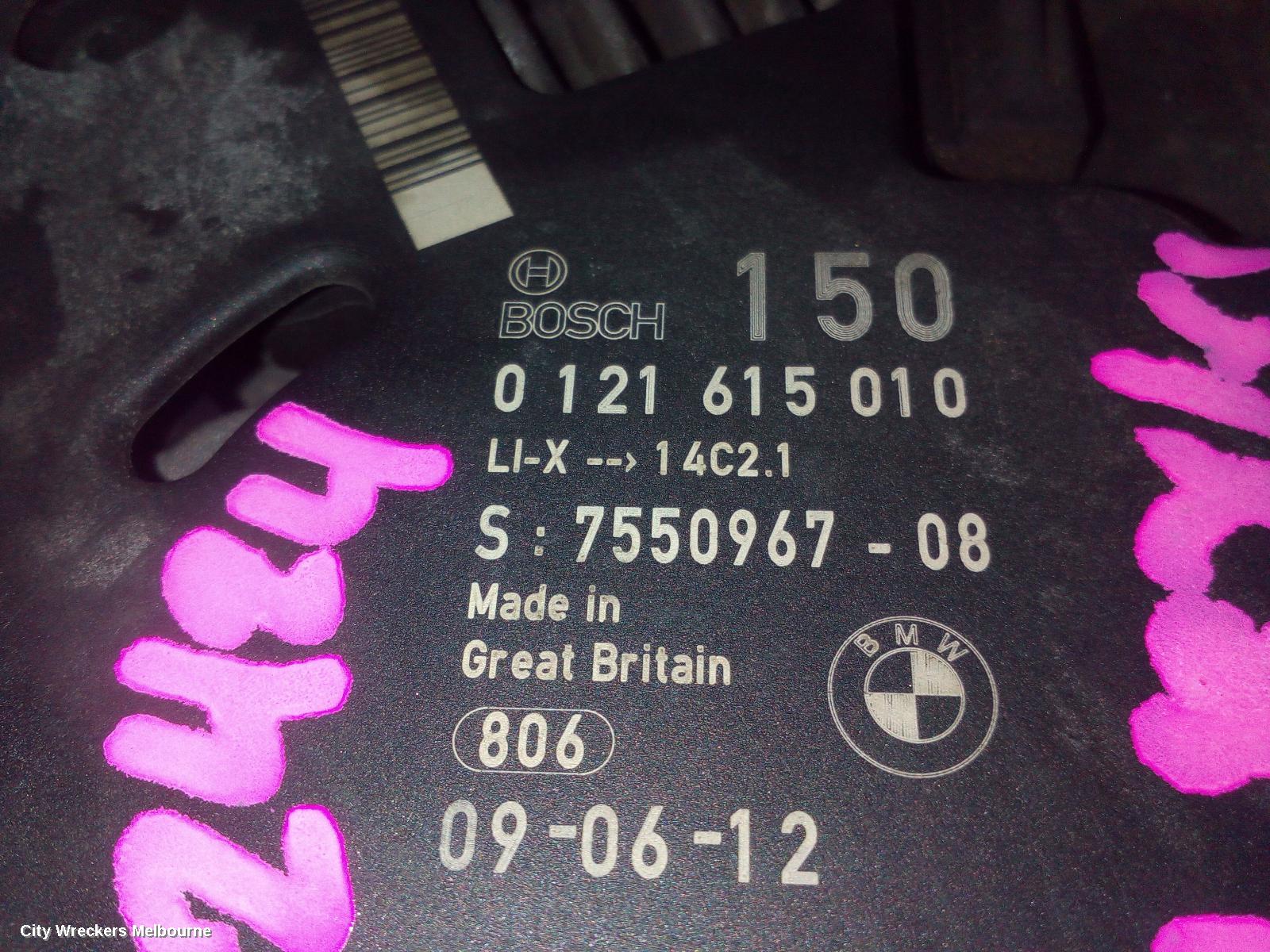BMW 5 SERIES ALTERNATOR, PETROL, 6CYL, E60, 06/2007 - 04/2010