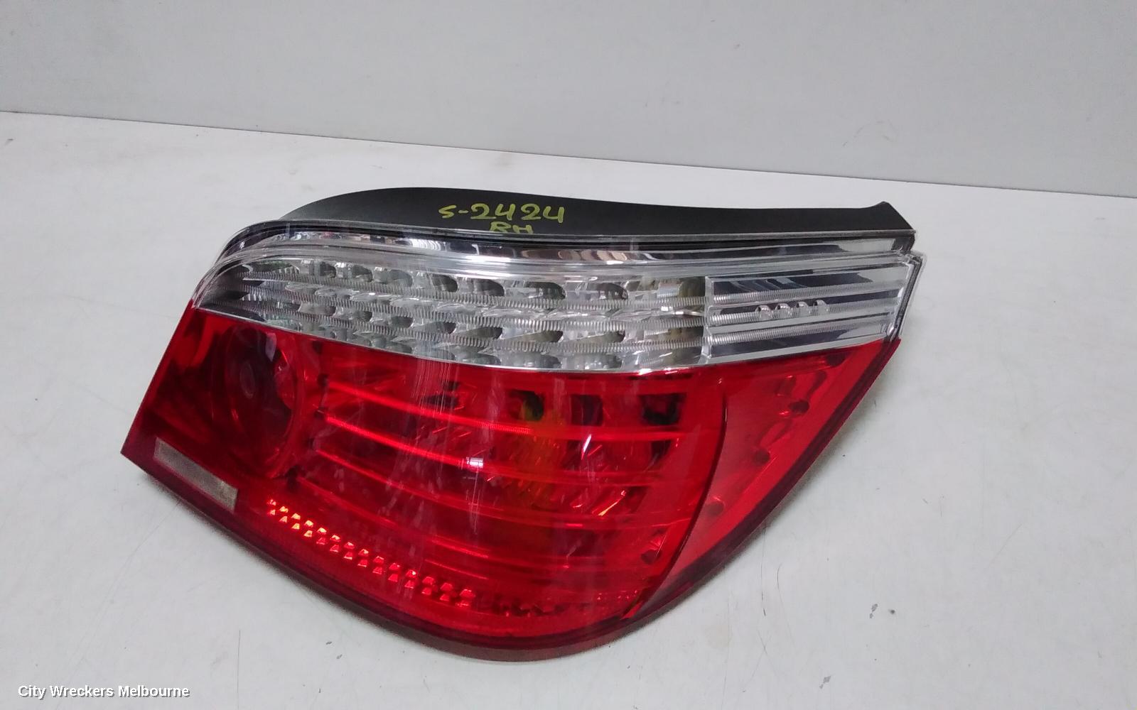 BMW 5 SERIES RIGHT TAILLIGHT, E60, SEDAN, LED TYPE, 03/2007 - 04/2010