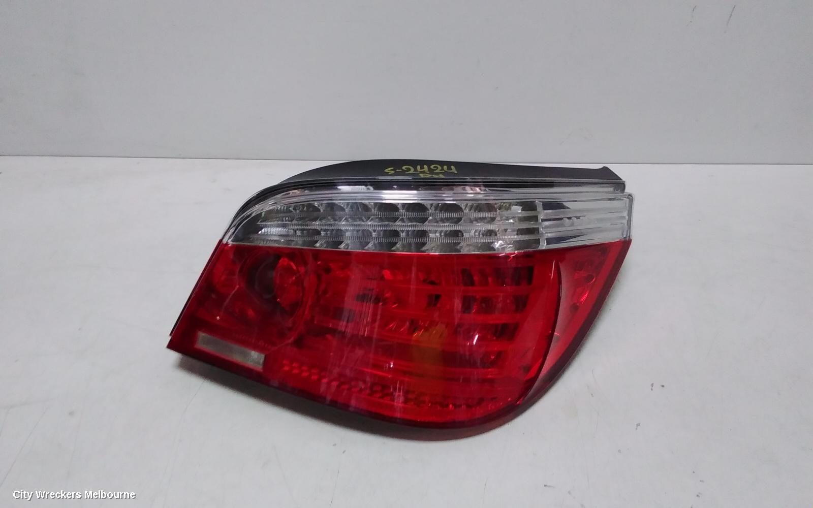 BMW 5 SERIES RIGHT TAILLIGHT, E60, SEDAN, LED TYPE, 03/2007 - 04/2010