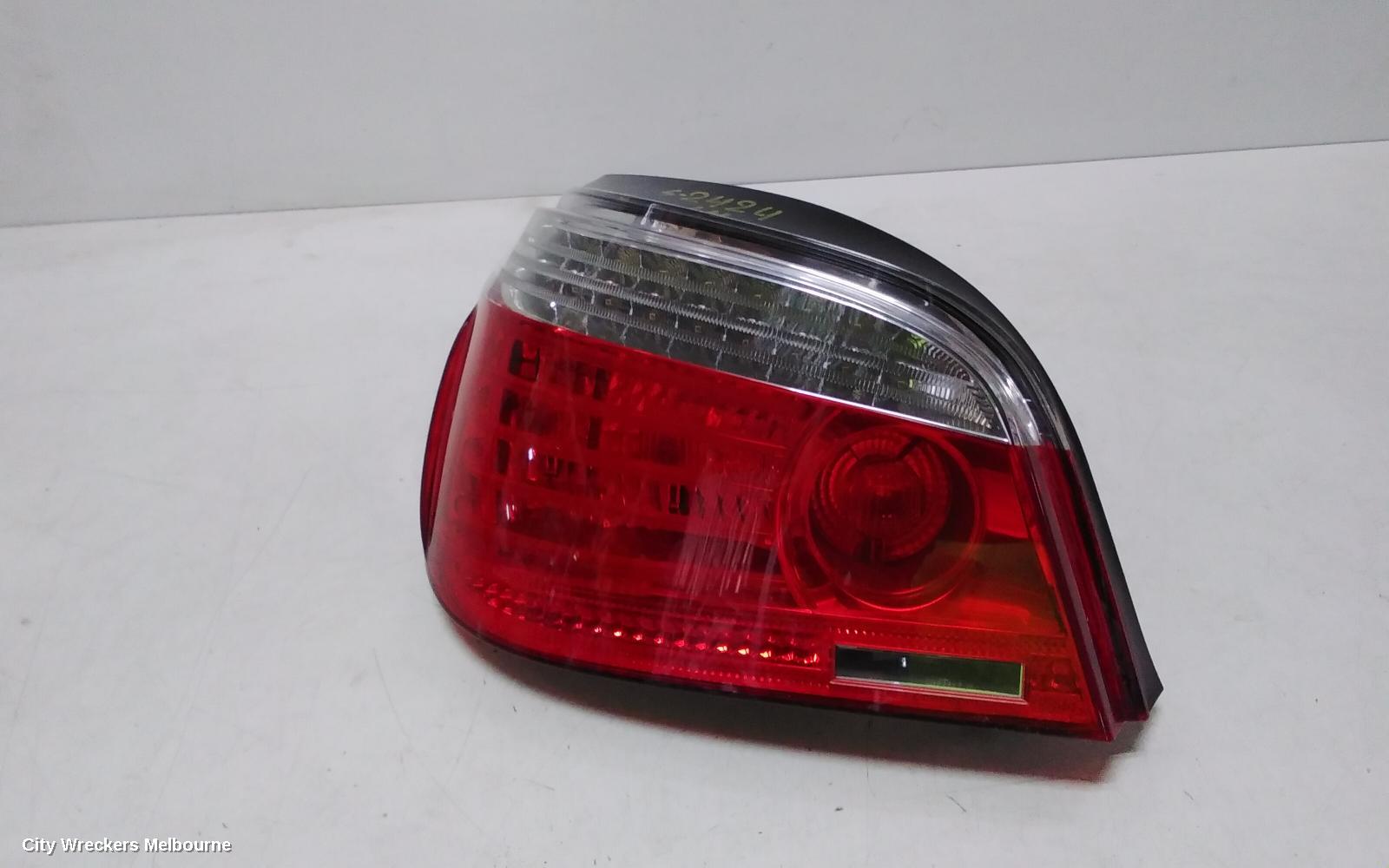 BMW 5 SERIES LEFT TAILLIGHT, E60, SEDAN, LED TYPE, 03/2007 - 04/2010