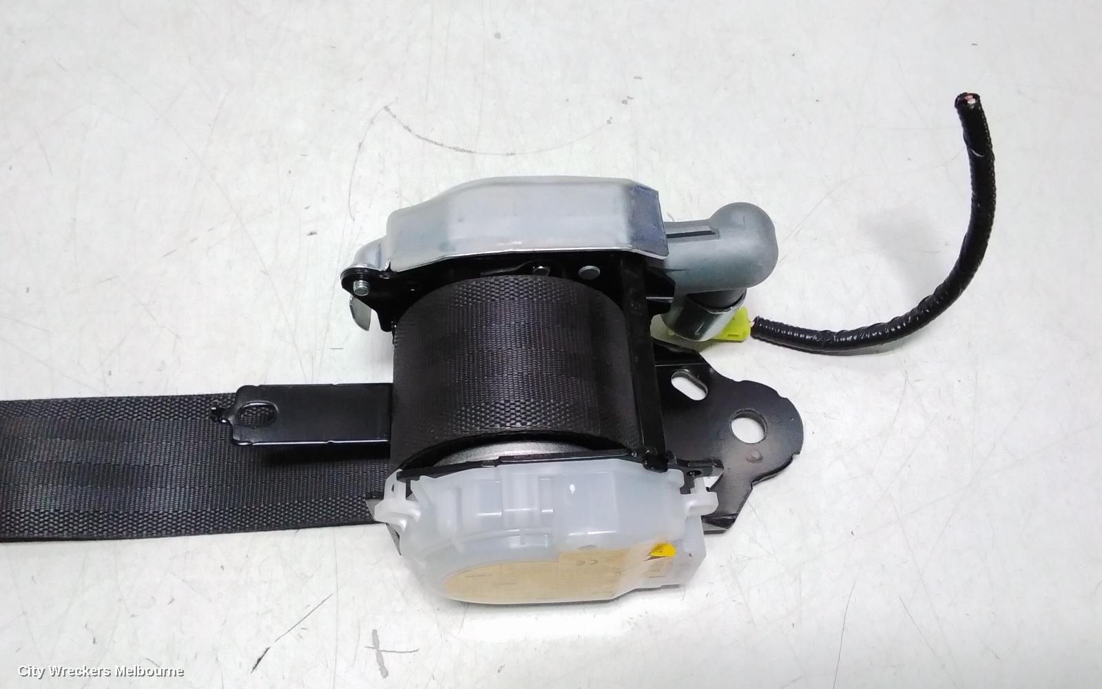 RENAULT KALEOS SEATBELT/STALK, RH FRONT, SEAT BELT ONLY, H45, 09/2008 - 04/2016