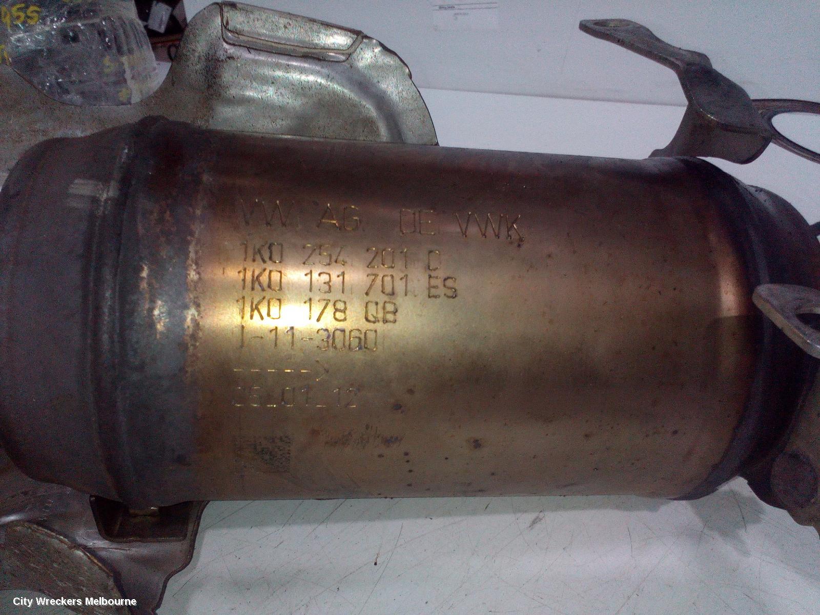 SKODA YETI CATALYTIC CONVERTER, DOWNPIPE-CAT TYPE, 1.2, PETROL, CBZB/CYVB CODE, 5L, 09/2011 - 12/2017