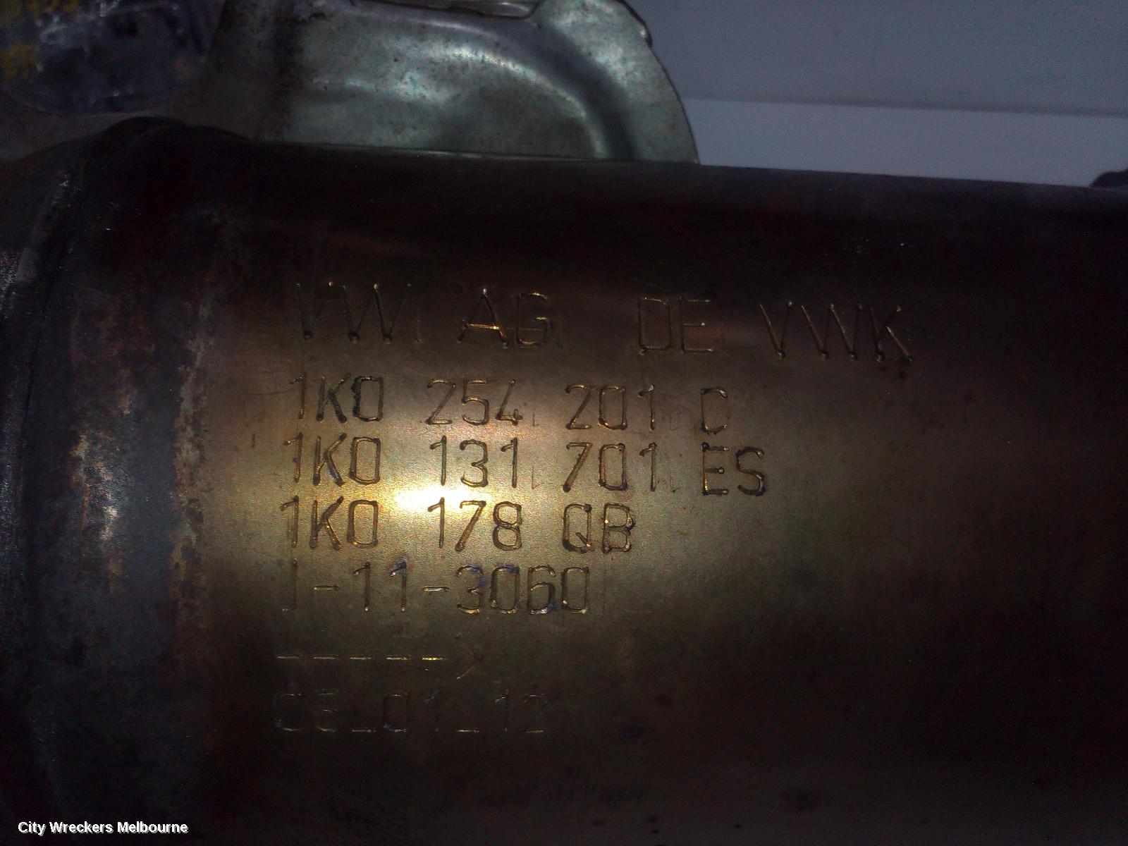 SKODA YETI CATALYTIC CONVERTER, DOWNPIPE-CAT TYPE, 1.2, PETROL, CBZB/CYVB CODE, 5L, 09/2011 - 12/2017