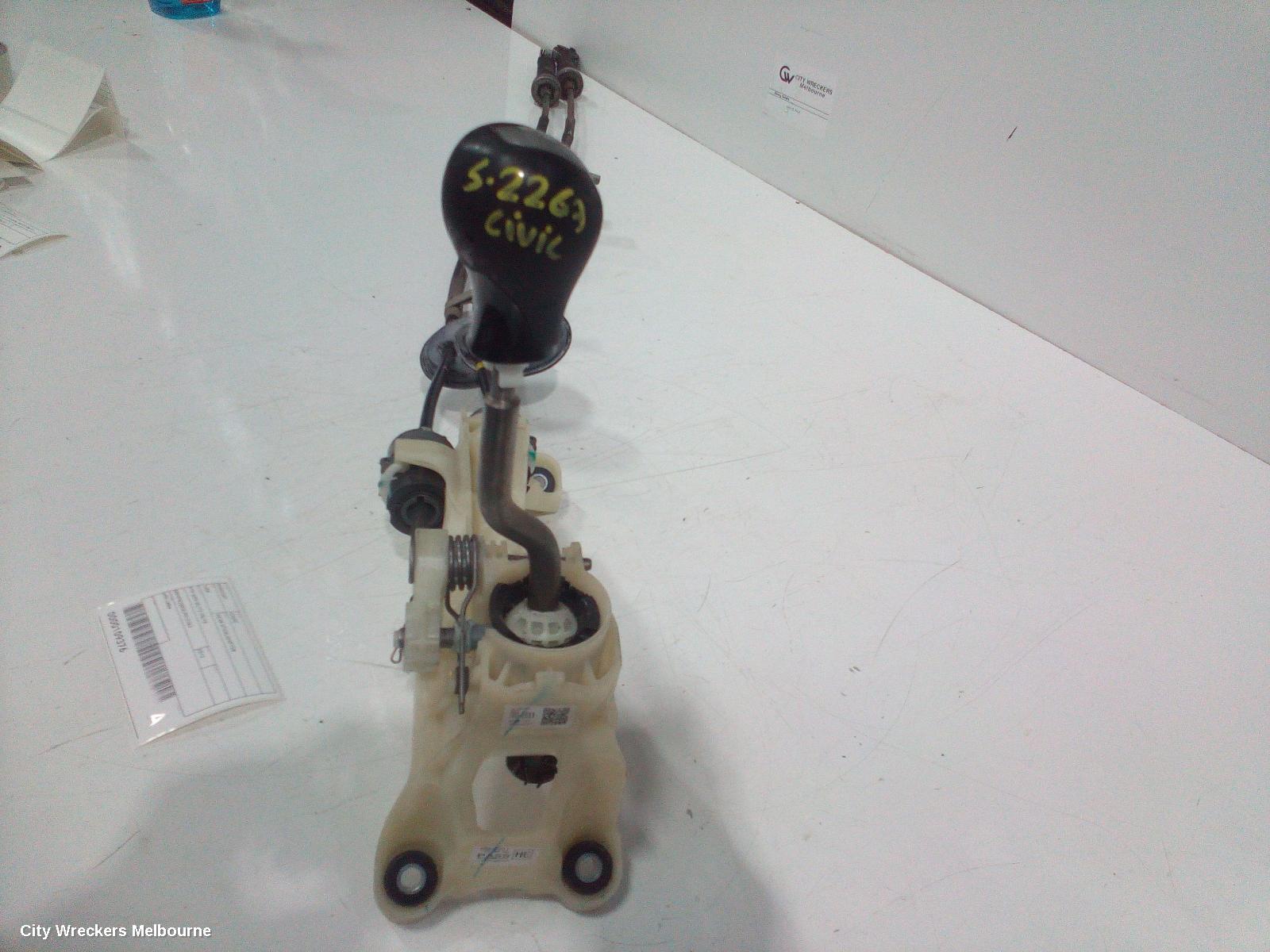 HONDA CIVIC GEAR STICK/SHIFTER, 9TH GEN 02/2012 - 05/2016