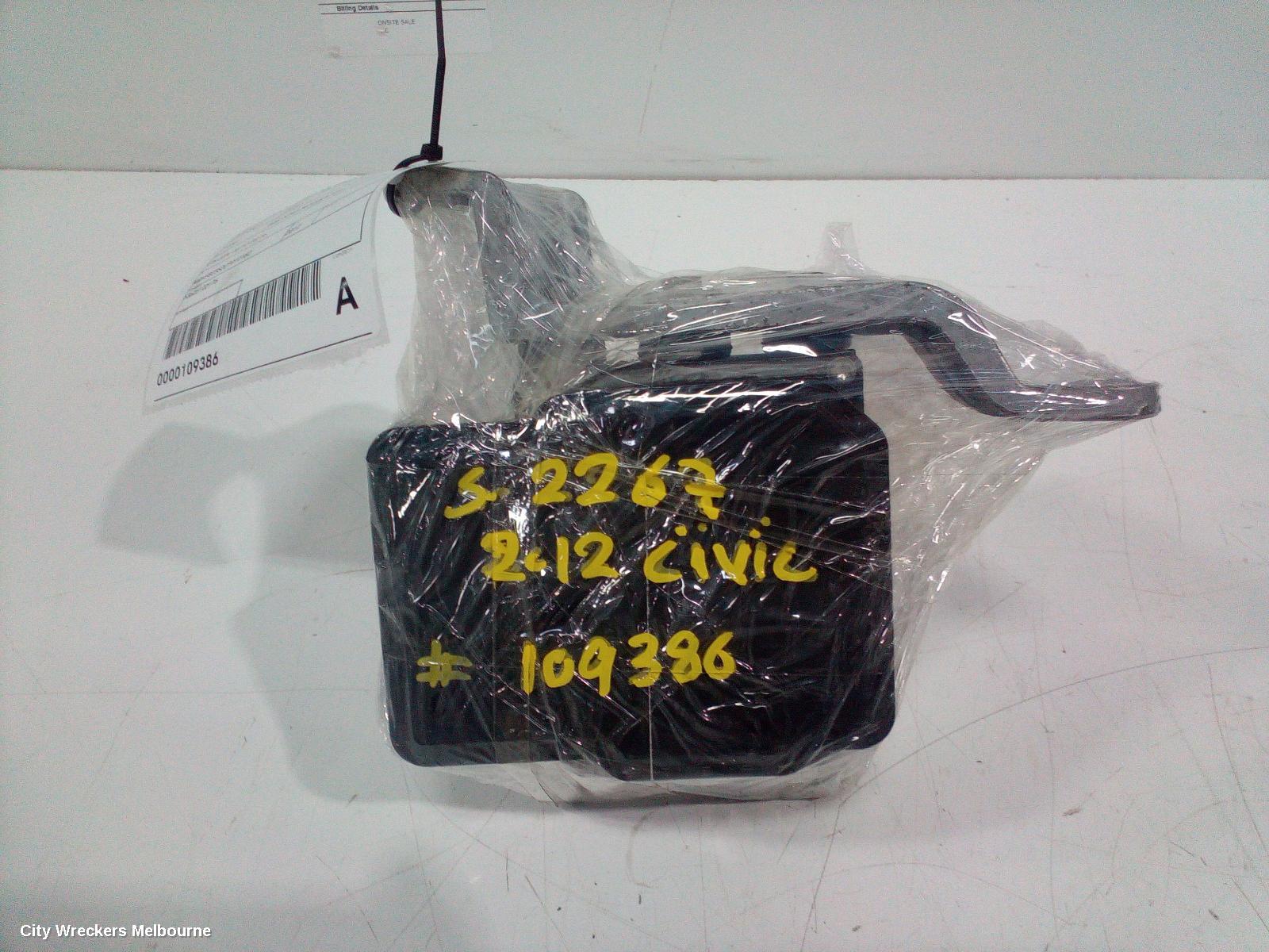 HONDA CIVIC ABS PUMP/MODULATOR, 9TH GEN, 02/2012 - 05/2016