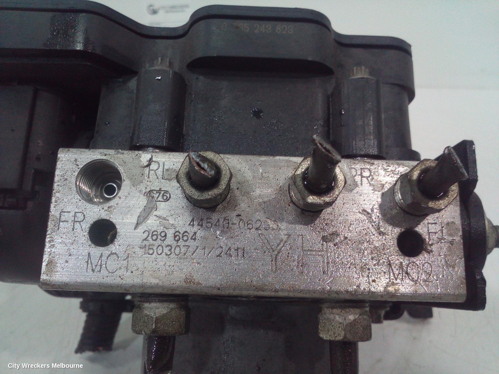 TOYOTA CAMRY ABS PUMP/MODULATOR, ASV50, STANDARD (NON HYBRID), P/N 4405006320, 05/2015 - 10/2017