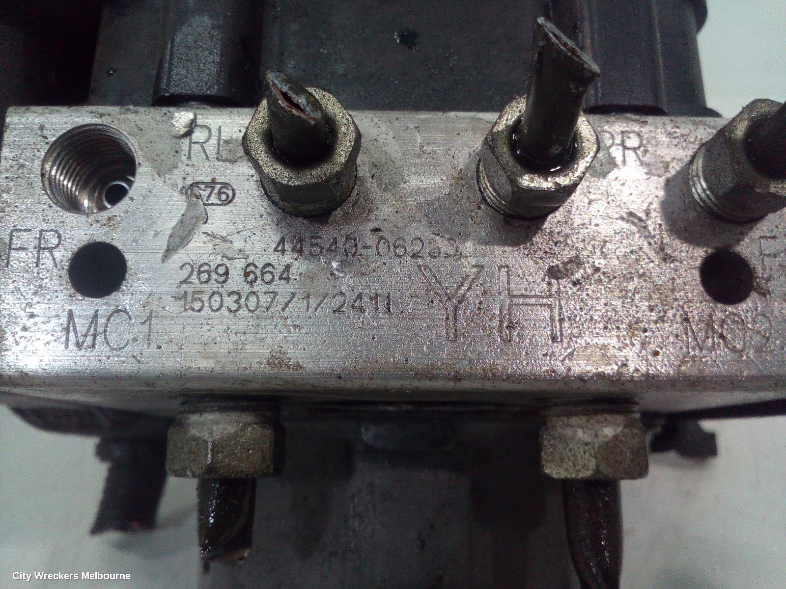TOYOTA CAMRY ABS PUMP/MODULATOR, ASV50, STANDARD (NON HYBRID), P/N 4405006320, 05/2015 - 10/2017