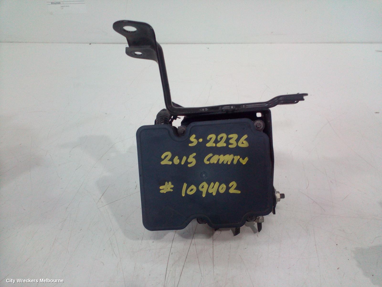 TOYOTA CAMRY ABS PUMP/MODULATOR, ASV50, STANDARD (NON HYBRID), P/N 4405006320, 05/2015 - 10/2017