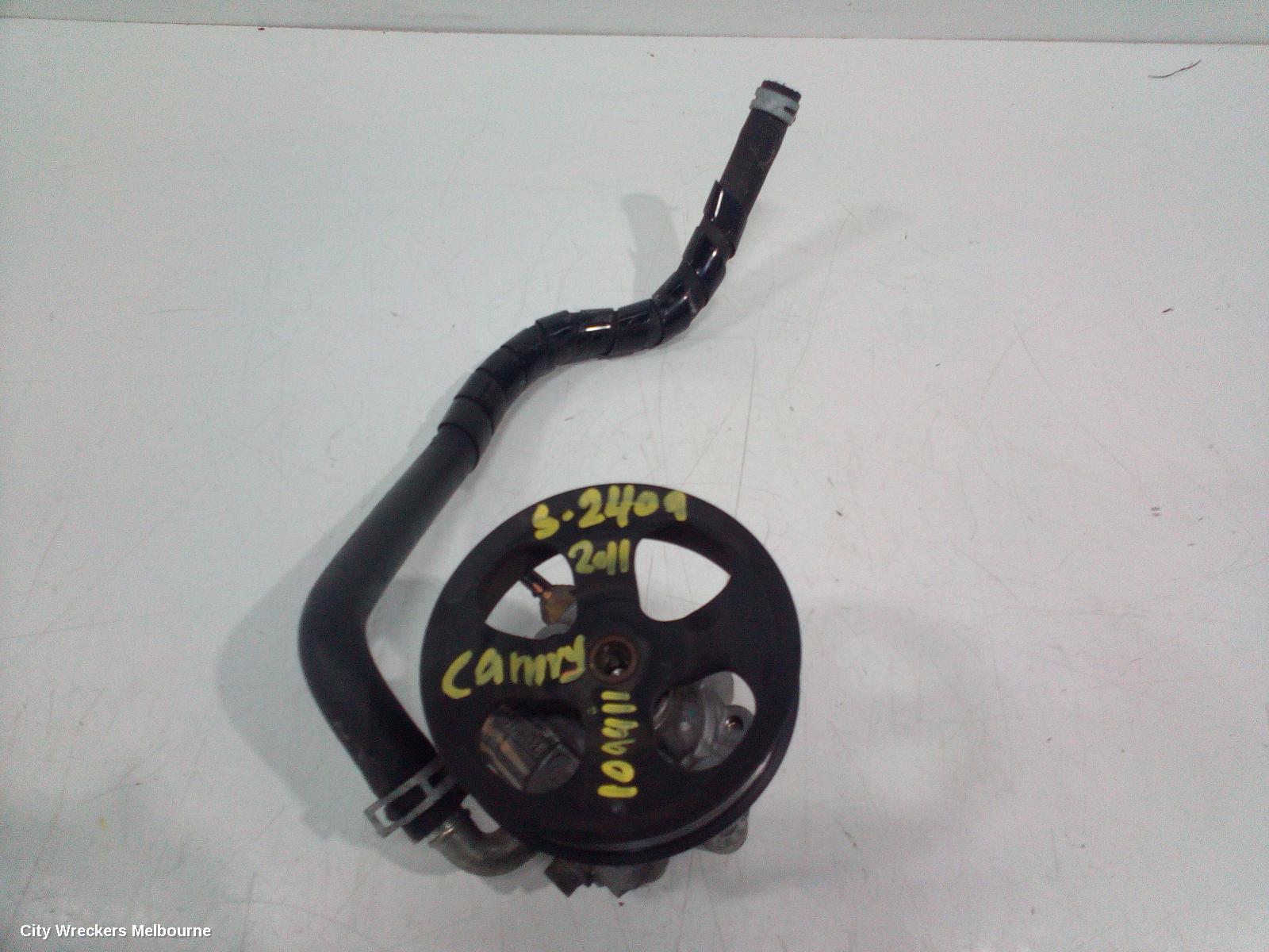 TOYOTA CAMRY STEERING PUMP, ACV40, 2.4, 2AZ-FE, 06/2006 - 11/2011