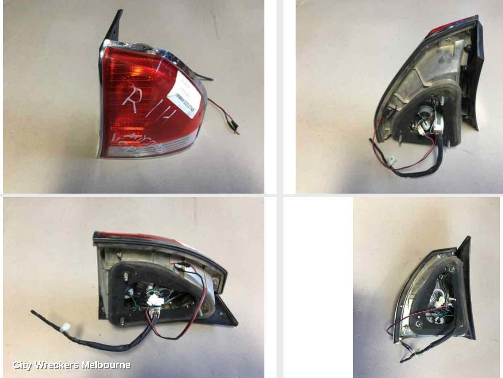 MITSUBISHI VERADA RIGHT TAILLIGHT, KJ, SEDAN, 08/2000 - 09/2003