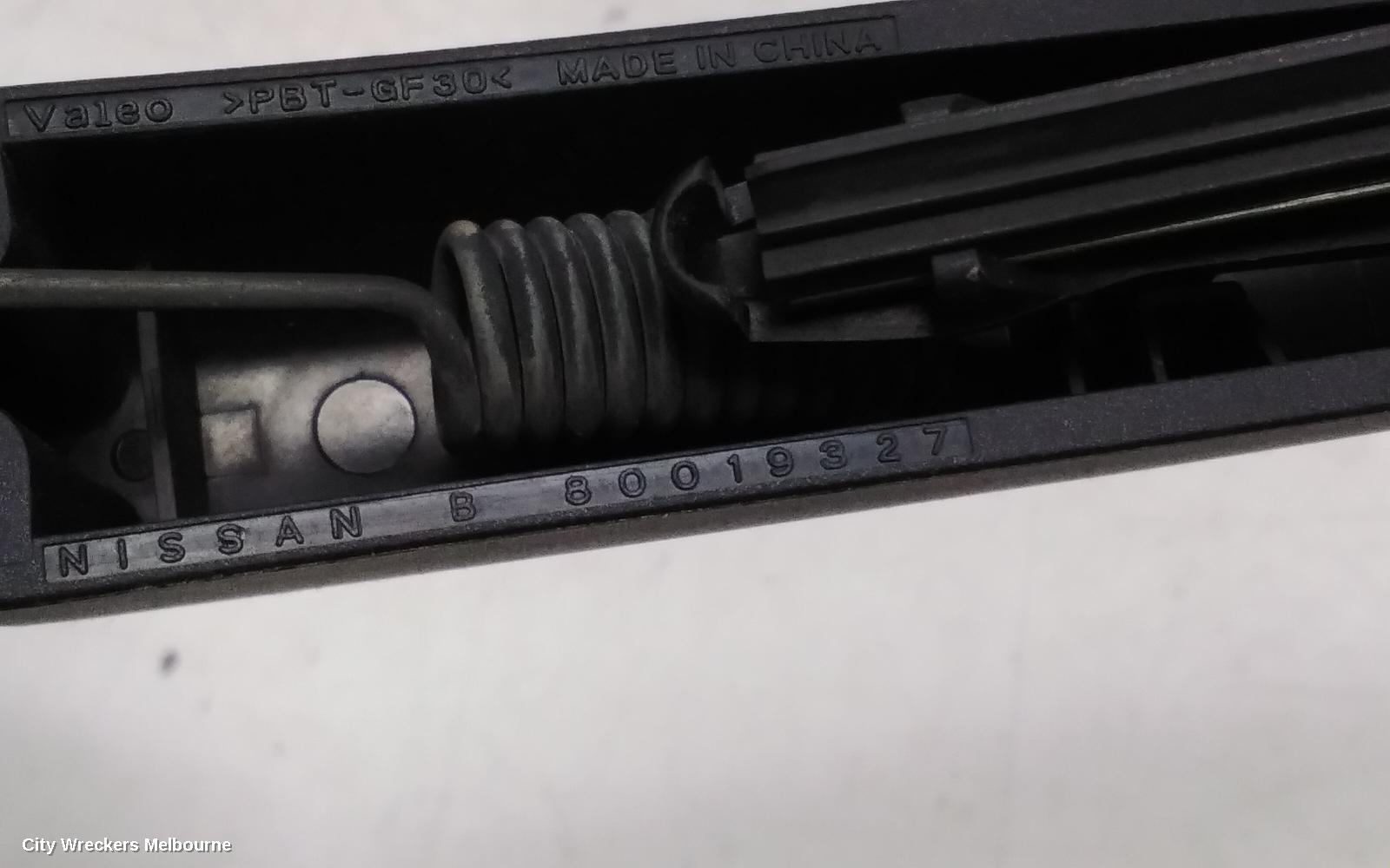 NISSAN PATHFINDER WIPER ARM, TAILGATE, R52, 06/2013 - 04/2021