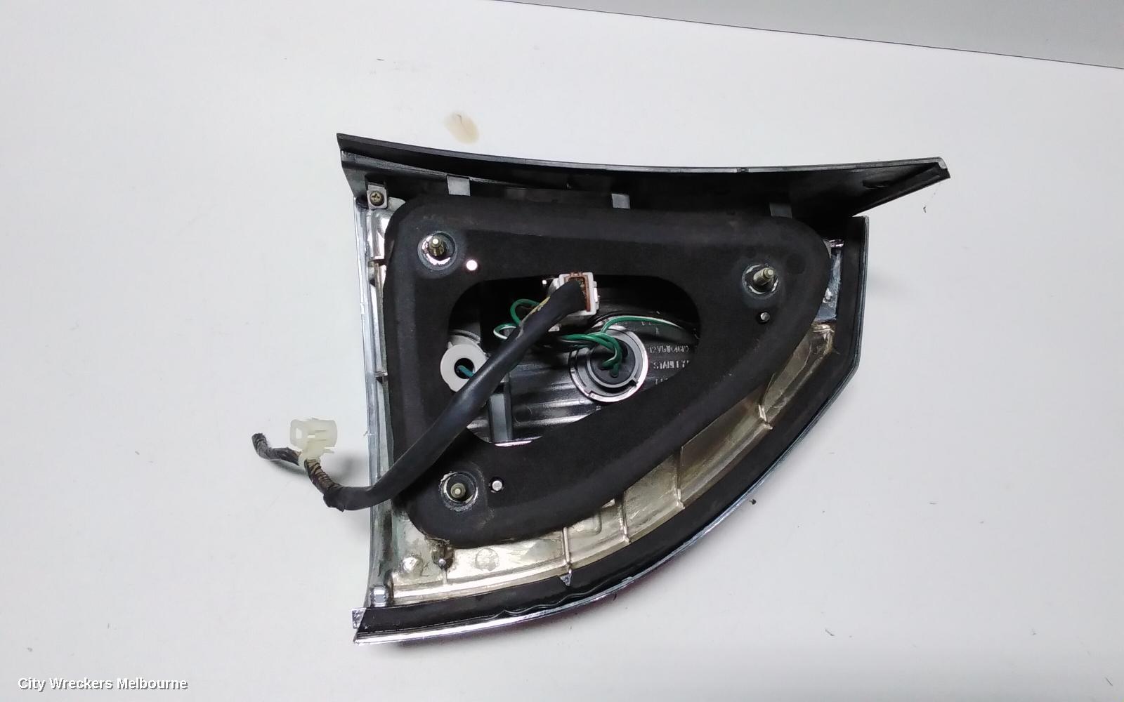 MITSUBISHI VERADA LEFT TAILLIGHT, KJ, SEDAN, 08/2000 - 09/2003
