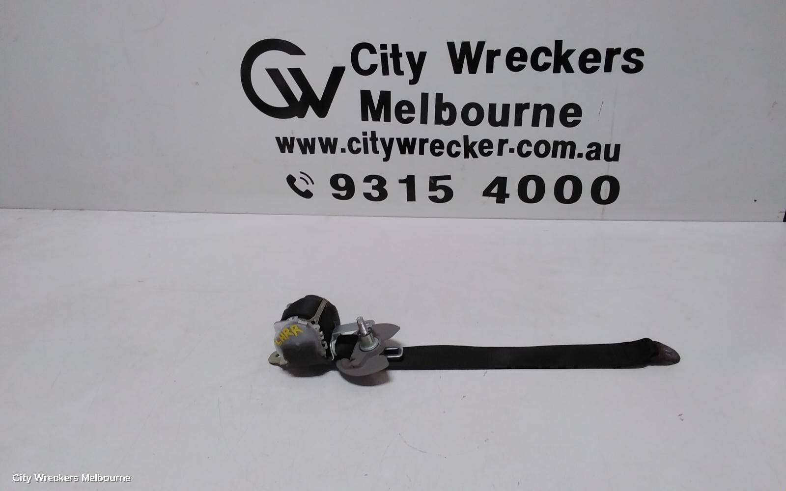 TOYOTA KLUGER SEATBELT/STALK, LH REAR 3RD ROW, SEAT BELT ONLY, GSU40-GSU45, 07/2010 - 02/2014