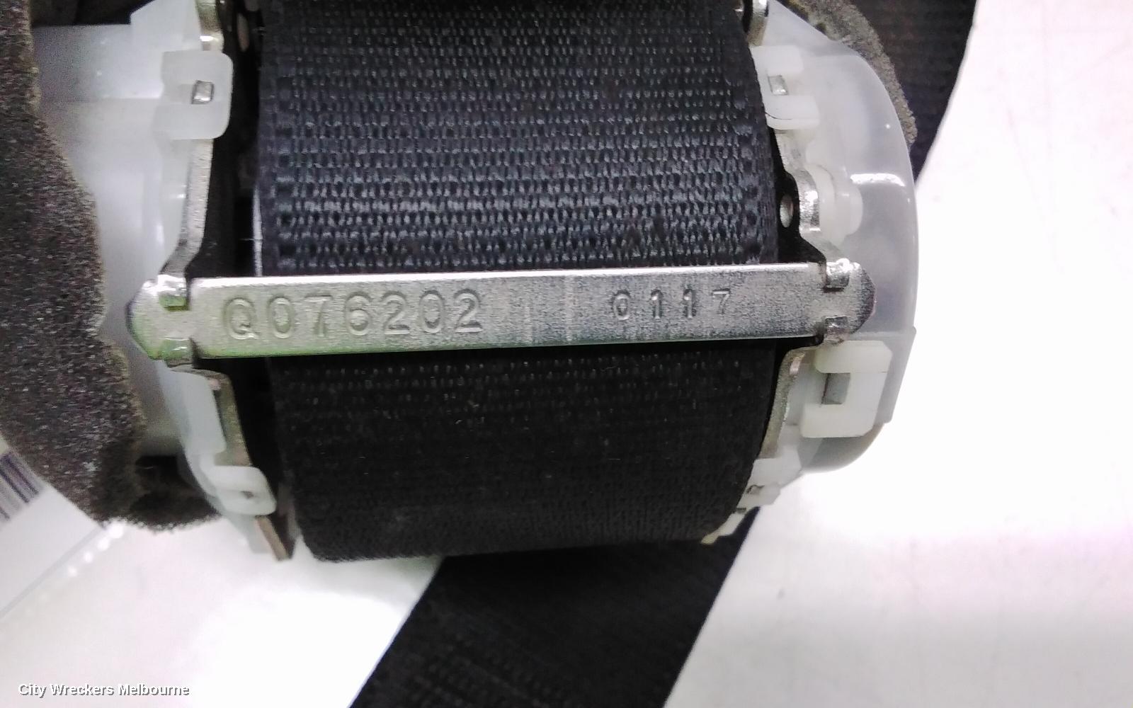 TOYOTA KLUGER SEATBELT/STALK, LH REAR 3RD ROW, SEAT BELT ONLY, GSU40-GSU45, 07/2010 - 02/2014