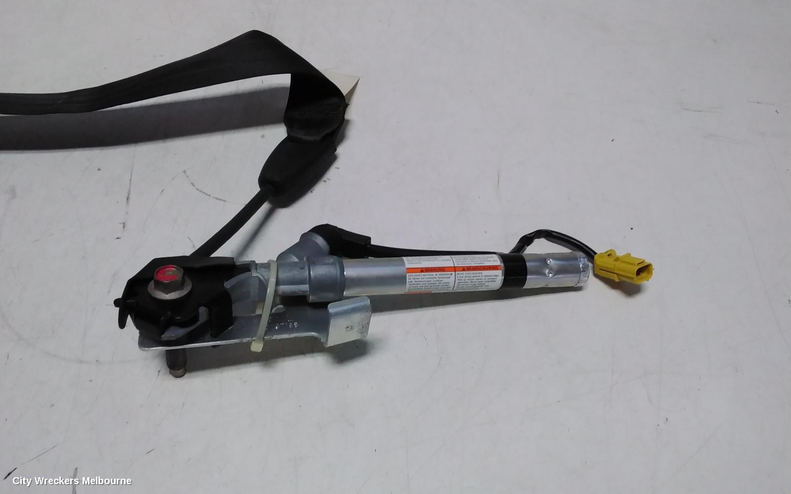 HONDA CRV SEATBELT/STALK, LH FRONT, SEAT BELT ONLY, BLACK, RE, 03/2007 - 10/2012