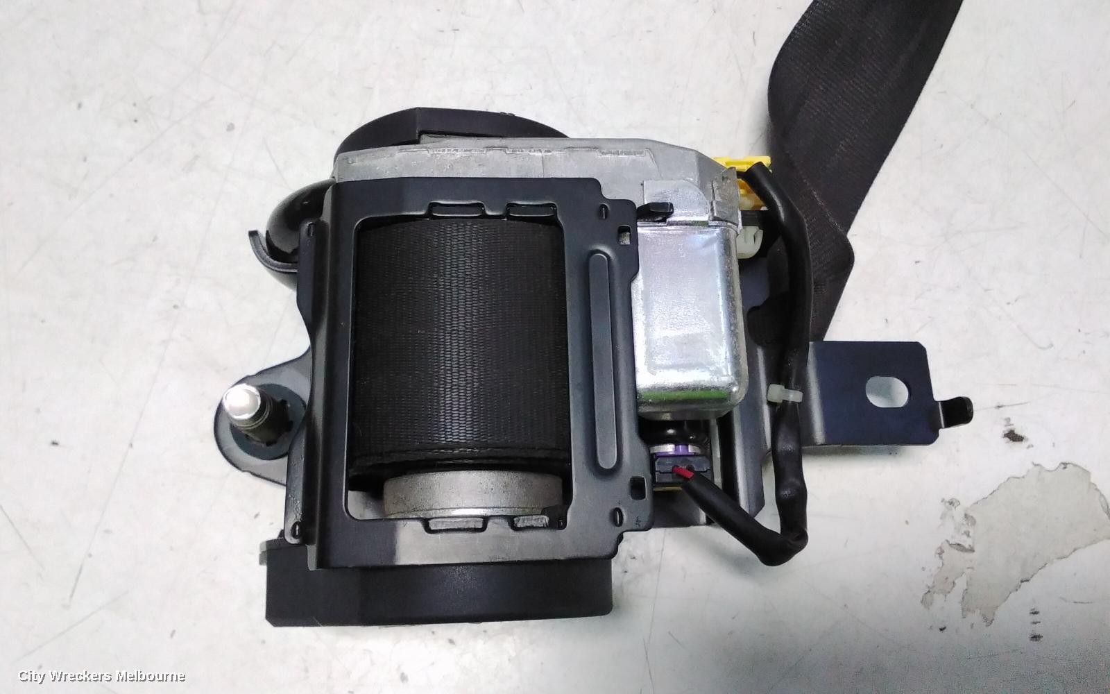 HONDA CRV SEATBELT/STALK, LH FRONT, SEAT BELT ONLY, BLACK, RE, 03/2007 - 10/2012