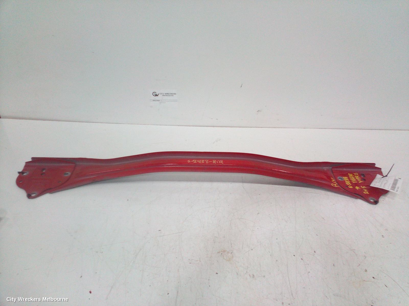 TOYOTA YARIS R/BAR BRACKET/REINFO, MAIN REINFORCEMENT, NCP13#, HATCH, 08/2011 - 12/2019