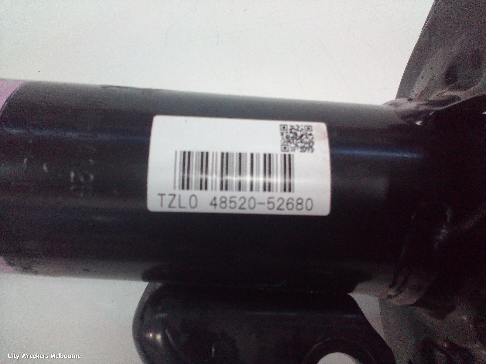 TOYOTA YARIS LEFT FRONT STRUT, NCP13#, 07/2014 - 12/2016