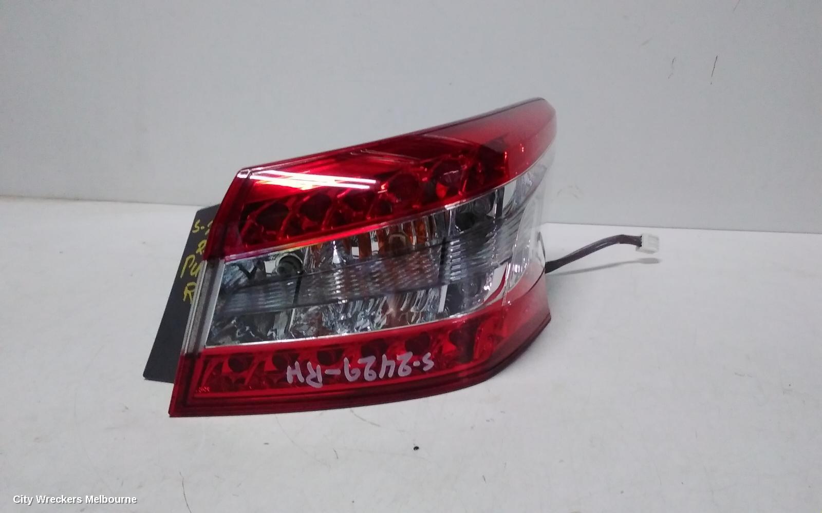 NISSAN PULSAR RIGHT TAILLIGHT, B17, SEDAN, 12/2012 - 12/2017