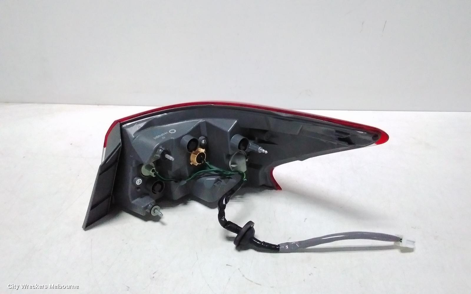 NISSAN PULSAR LEFT TAILLIGHT, B17, SEDAN, 12/2012 - 12/2017