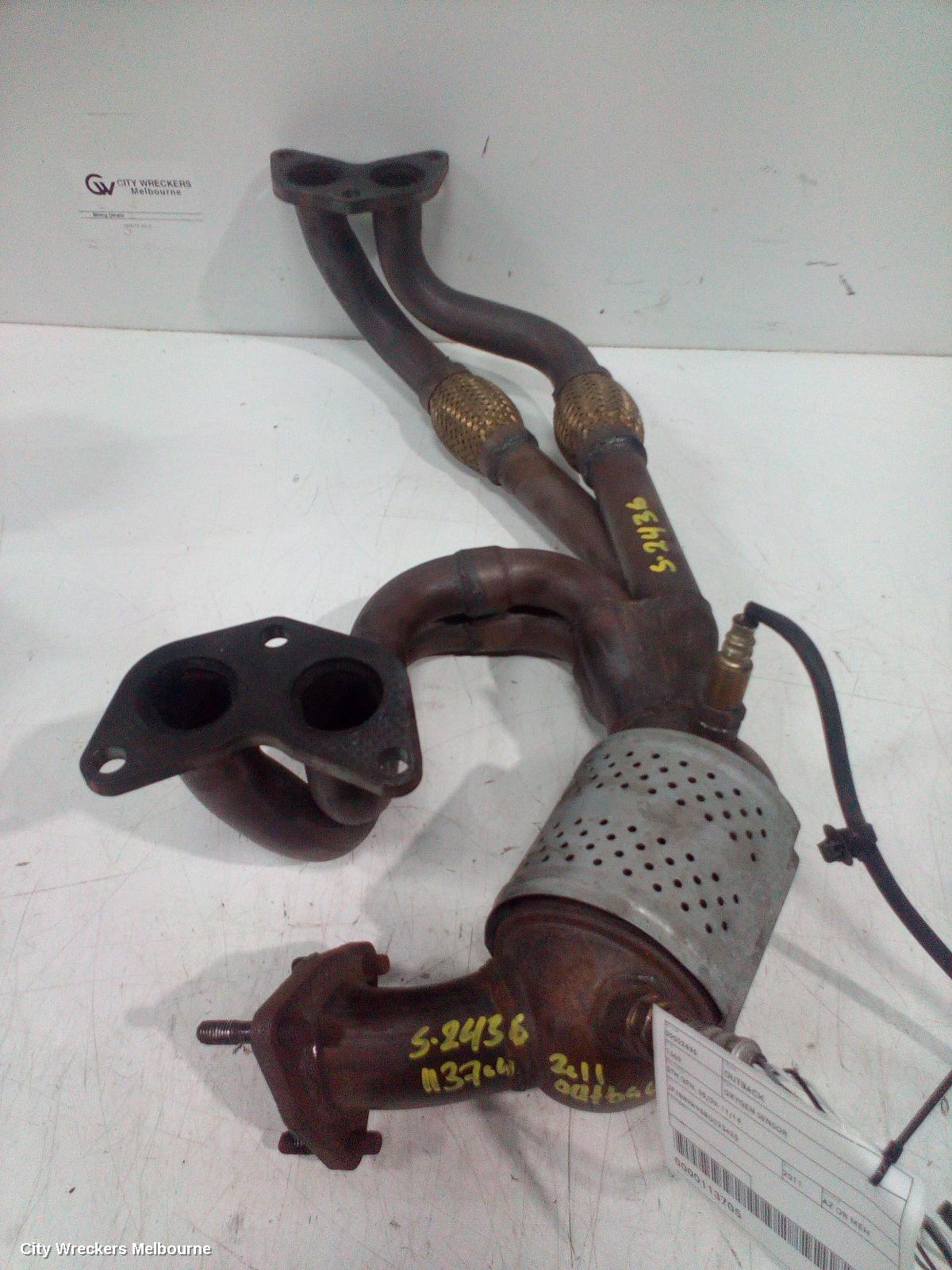SUBARU OUTBACK CATALYTIC CONVERTER, MANIFOLD-CAT TYPE, 2.5, EJ25, PETROL, 5TH GEN, 05/2009 - 09/2012
