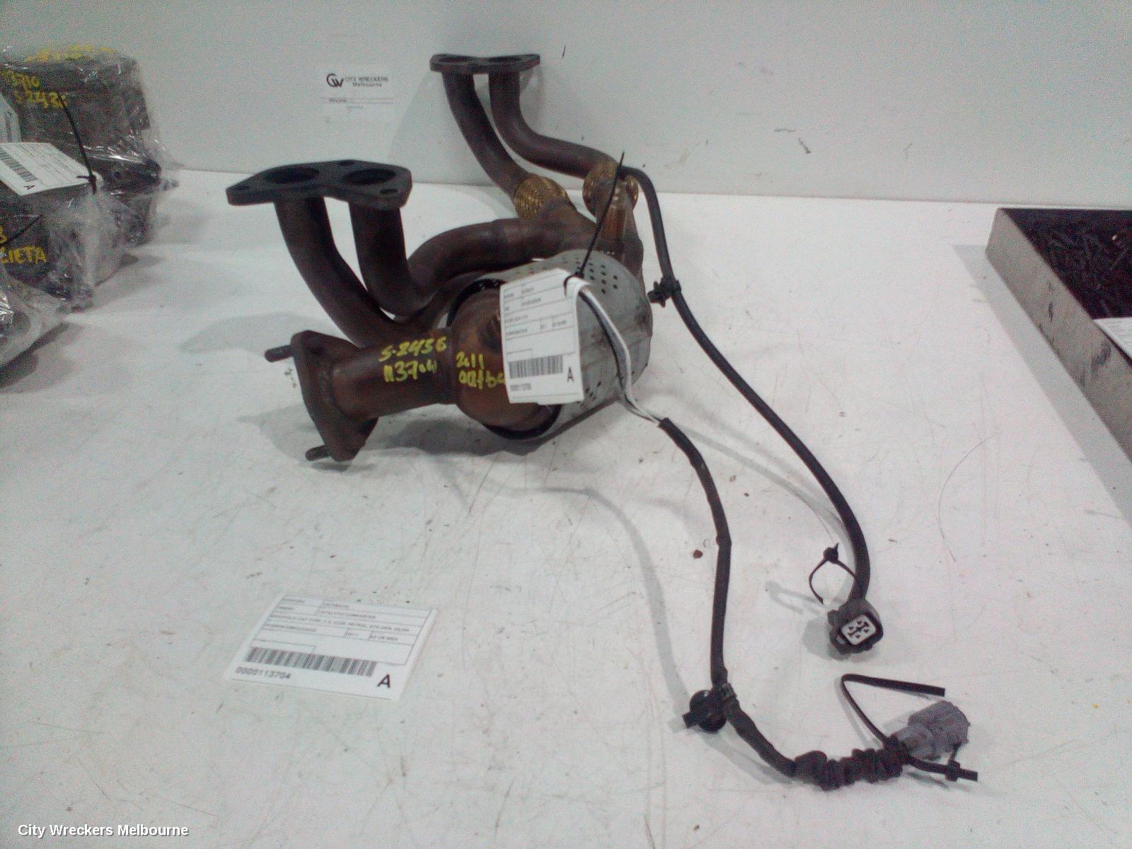 SUBARU OUTBACK CATALYTIC CONVERTER, MANIFOLD-CAT TYPE, 2.5, EJ25, PETROL, 5TH GEN, 05/2009 - 09/2012