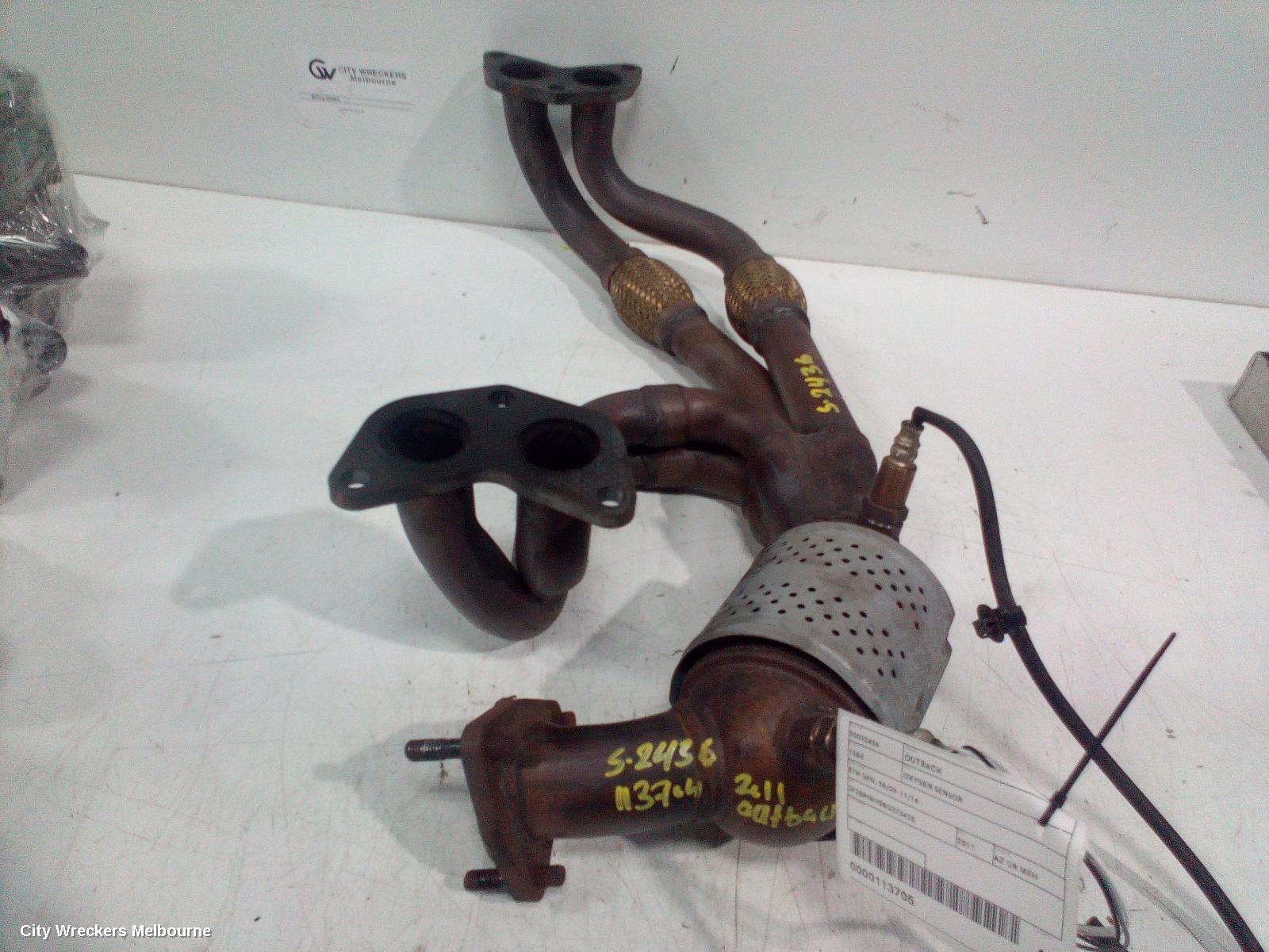 SUBARU OUTBACK CATALYTIC CONVERTER, MANIFOLD-CAT TYPE, 2.5, EJ25, PETROL, 5TH GEN, 05/2009 - 09/2012