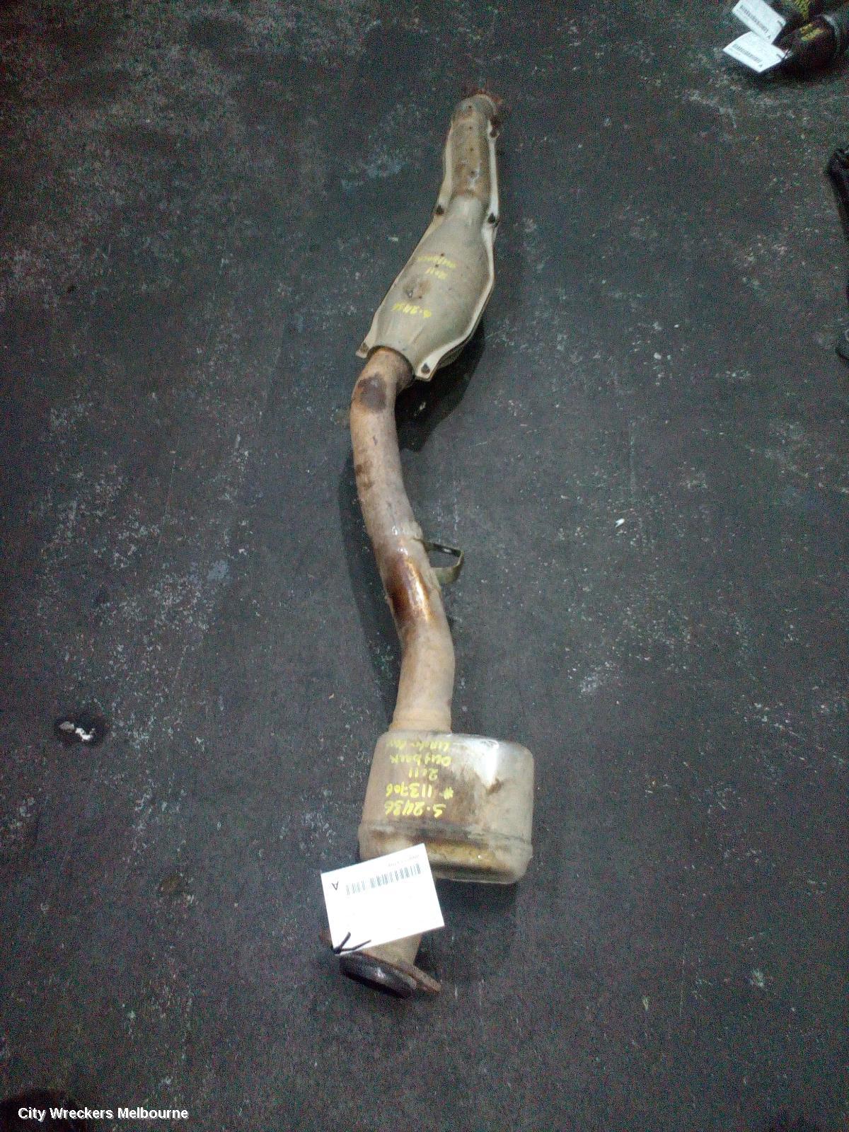 SUBARU OUTBACK CATALYTIC CONVERTER, UNDER CAR-CAT TYPE, 2.5, EJ25, PETROL, 5TH GEN, 05/2009 - 09/2012
