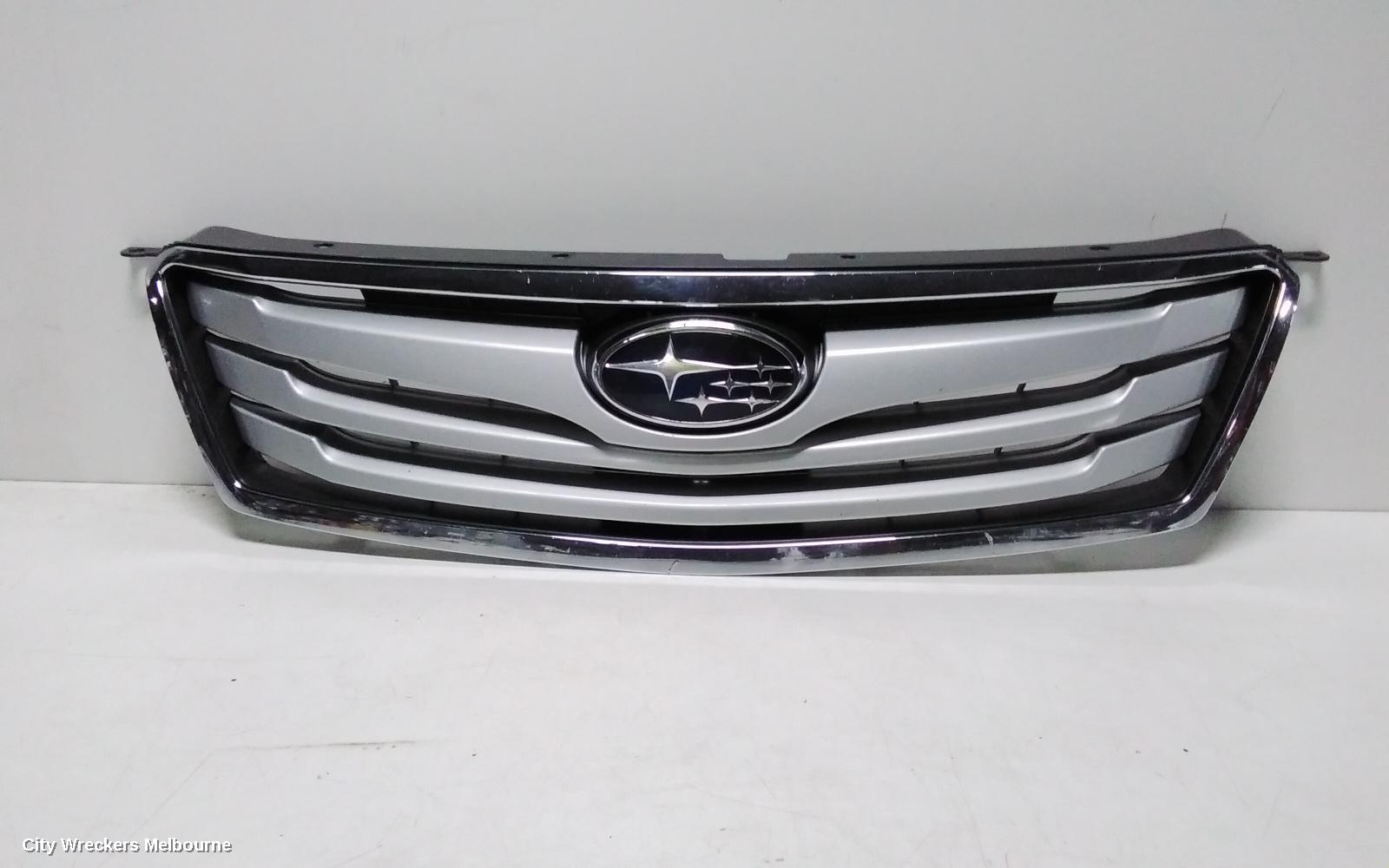 SUBARU OUTBACK GRILLE, RADIATOR GRILLE, 5TH GEN, 05/2009 - 12/2012