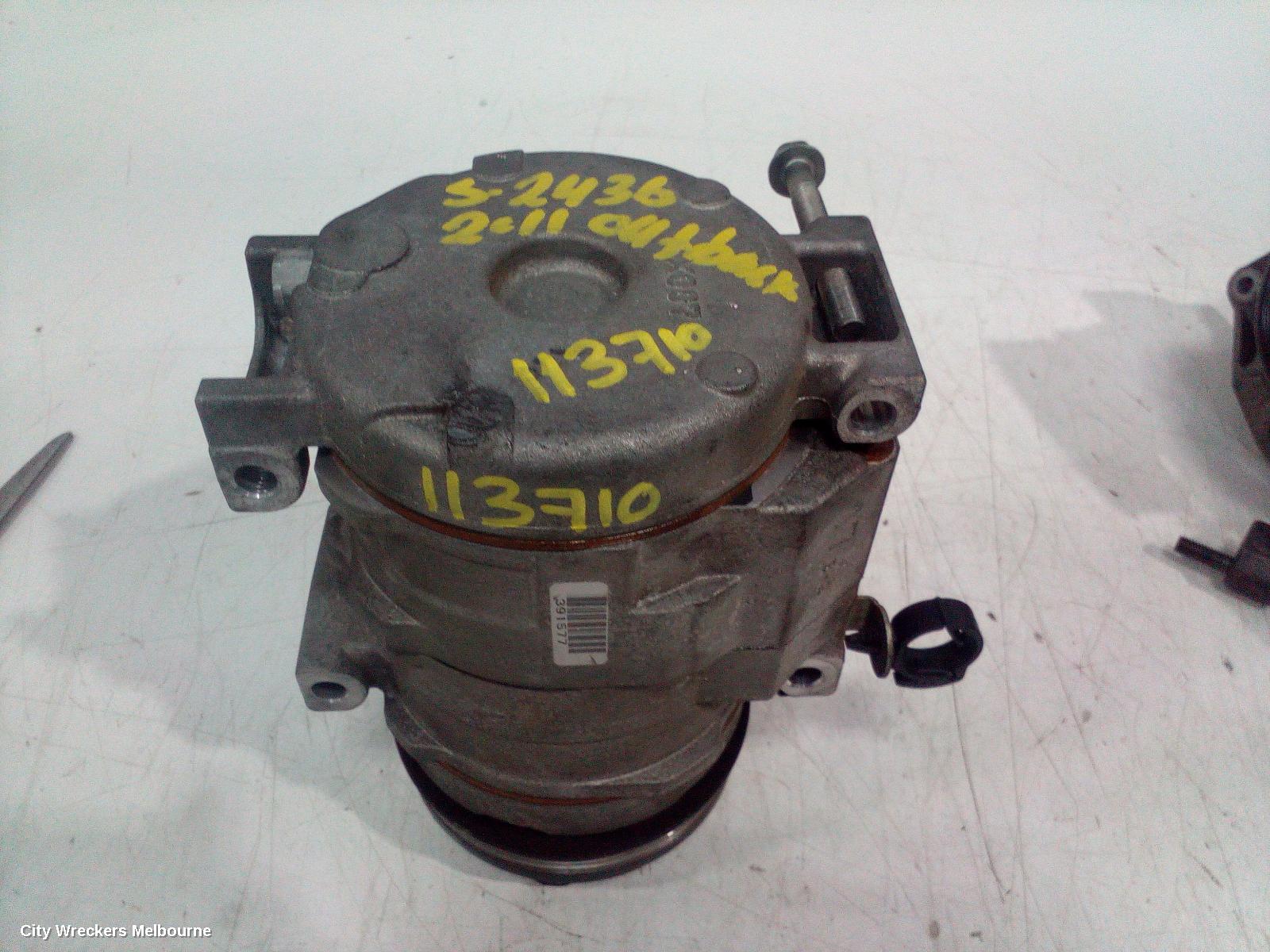 SUBARU OUTBACK A/C COMPRESSOR, 5TH GEN, 2.5, EJ25, PETROL (6TH VIN = 9), DENSO 10S17C, 05/2009 - 09/2012