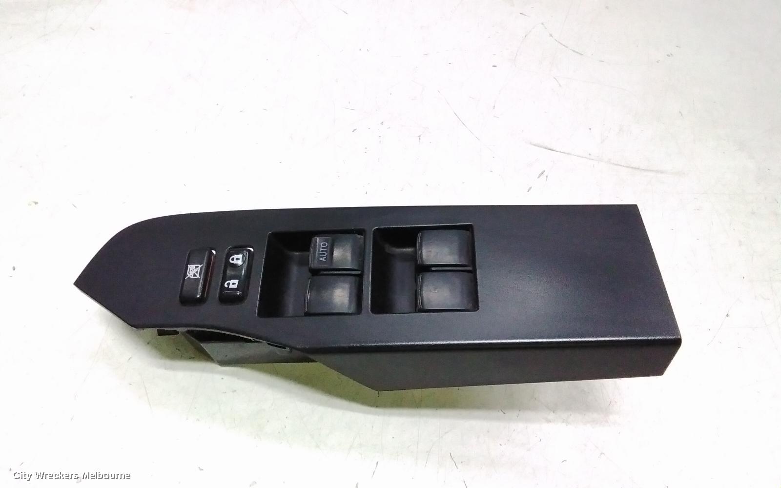 TOYOTA COROLLA PWR DR WIND SWITCH, RH FRONT (MASTER SWITCH), ZRE182R, HATCH, STANDARD, 03/2015 - 06/2018