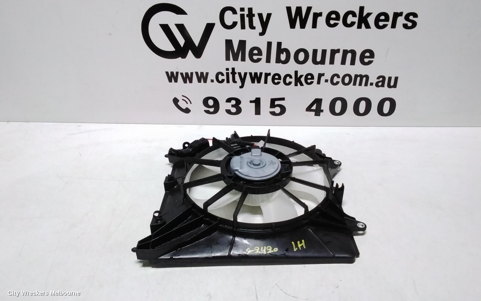 HONDA HRV FAN, A/C FAN, 1.5, PETROL, L15Z, RV, 12/2021 ONWARDS