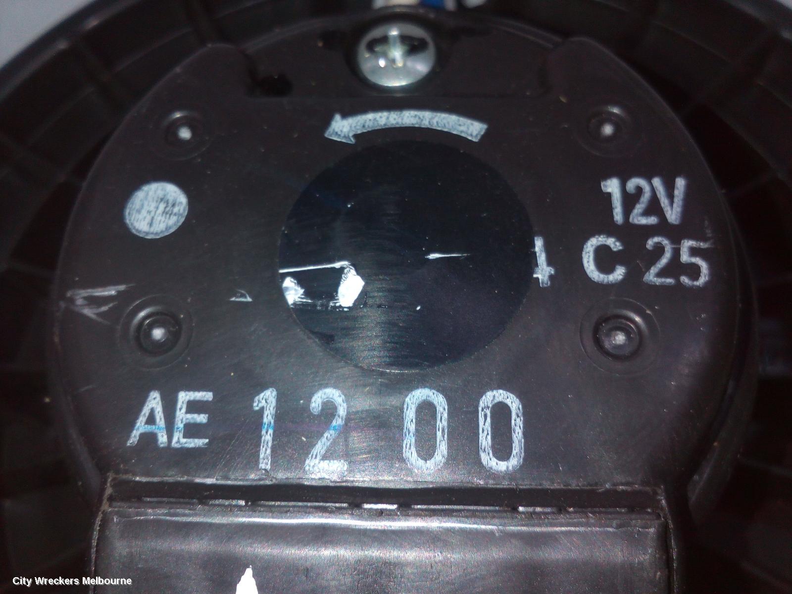 HONDA CITY HEATER FAN MOTOR, GM6, 01/2014 - 09/2020