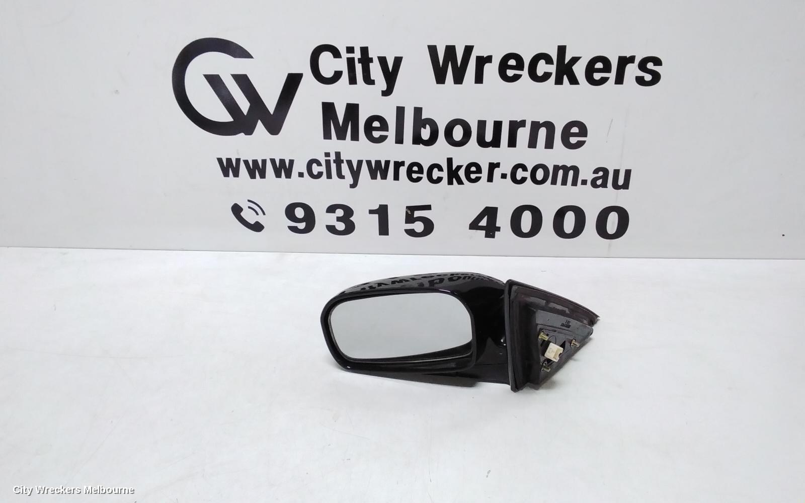 HONDA CIVIC LEFT DOOR MIRROR, 7TH GEN, SEDAN, 3 WIRE TYPE, 11/2000 - 12/2005