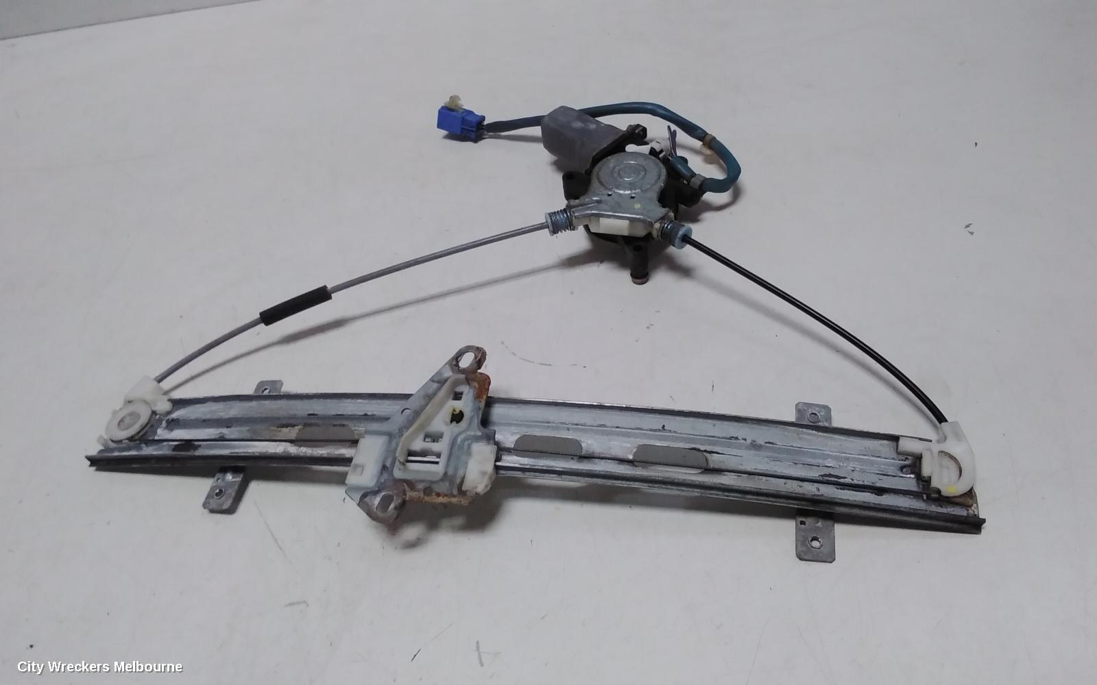 HONDA CIVIC RIGHT FRONT WINDOW REG/MOTOR, 7TH GEN, POWER, SEDAN, 11/2000 - 12/2005