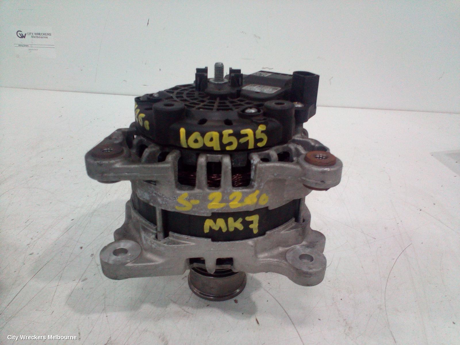 VOLKSWAGEN GOLF ALTERNATOR, PETROL, 1.4, BOSCH 110AMP, GEN 7, 07/2015 - 08/2020