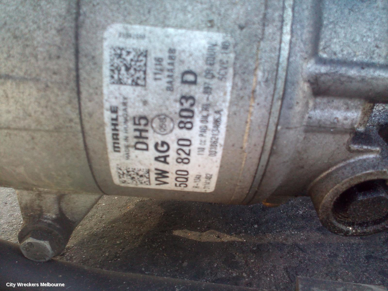 VOLKSWAGEN GOLF A/C COMPRESSOR, GEN 7, 1.4/1.8, PETROL, 12/2012 - 08/2020