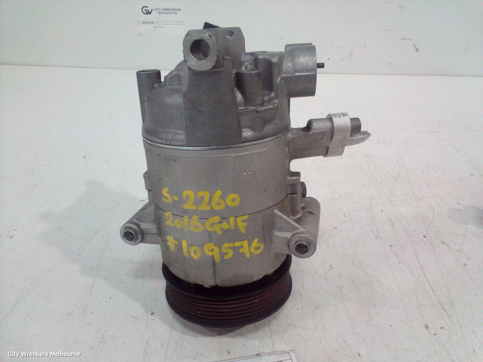 VOLKSWAGEN GOLF A/C COMPRESSOR, GEN 7, 1.4/1.8, PETROL, 12/2012 - 08/2020