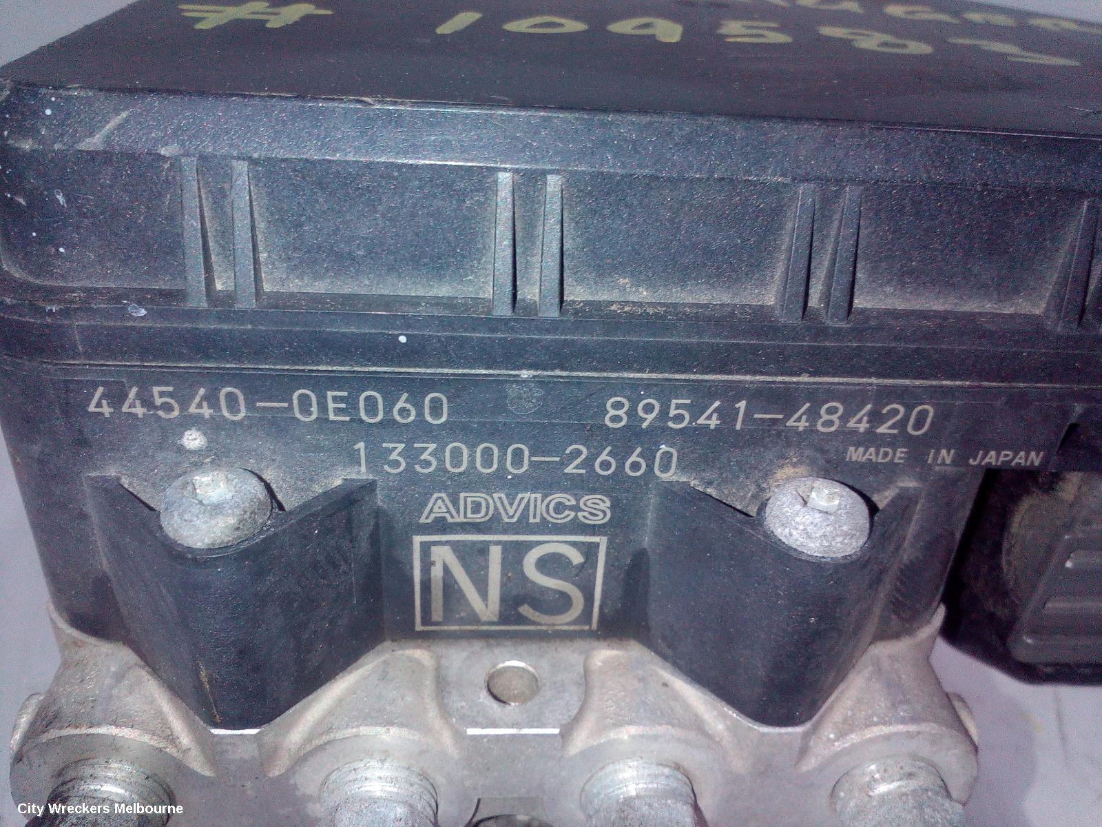 TOYOTA KLUGER ABS PUMP/MODULATOR, XU50 SERIES, 12/2013 - 01/2017