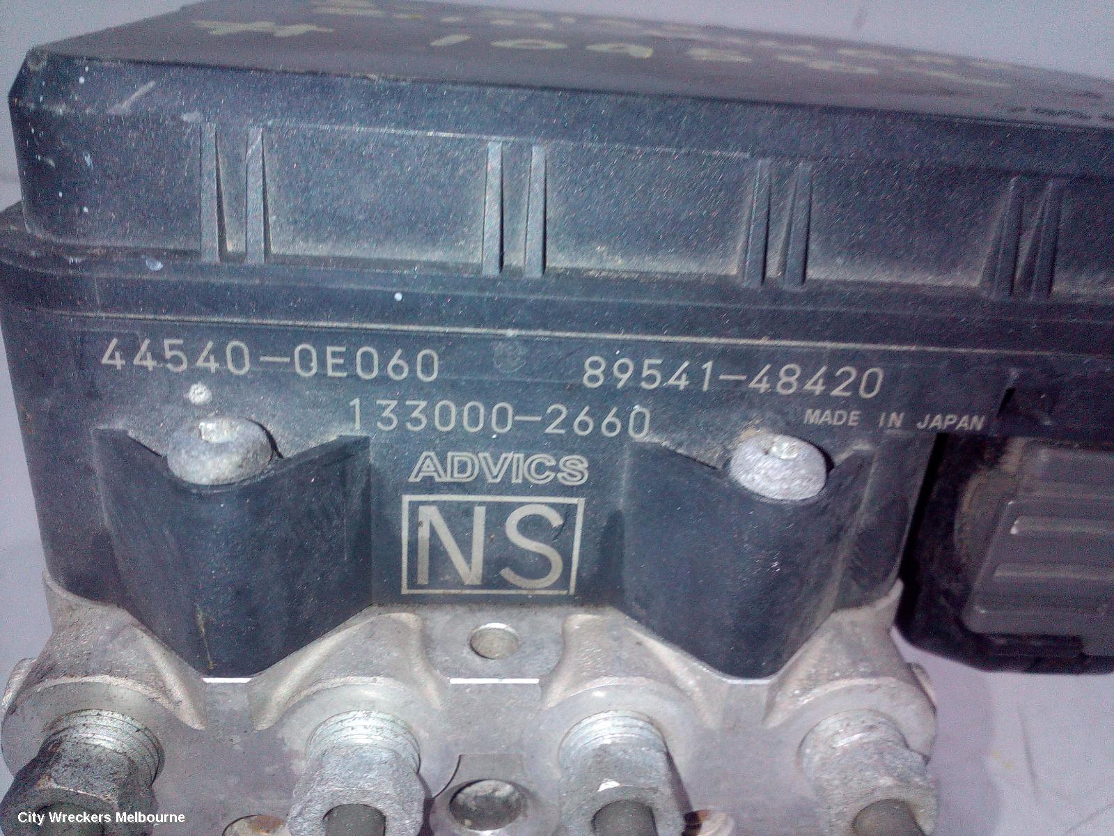 TOYOTA KLUGER ABS PUMP/MODULATOR, XU50 SERIES, 12/2013 - 01/2017