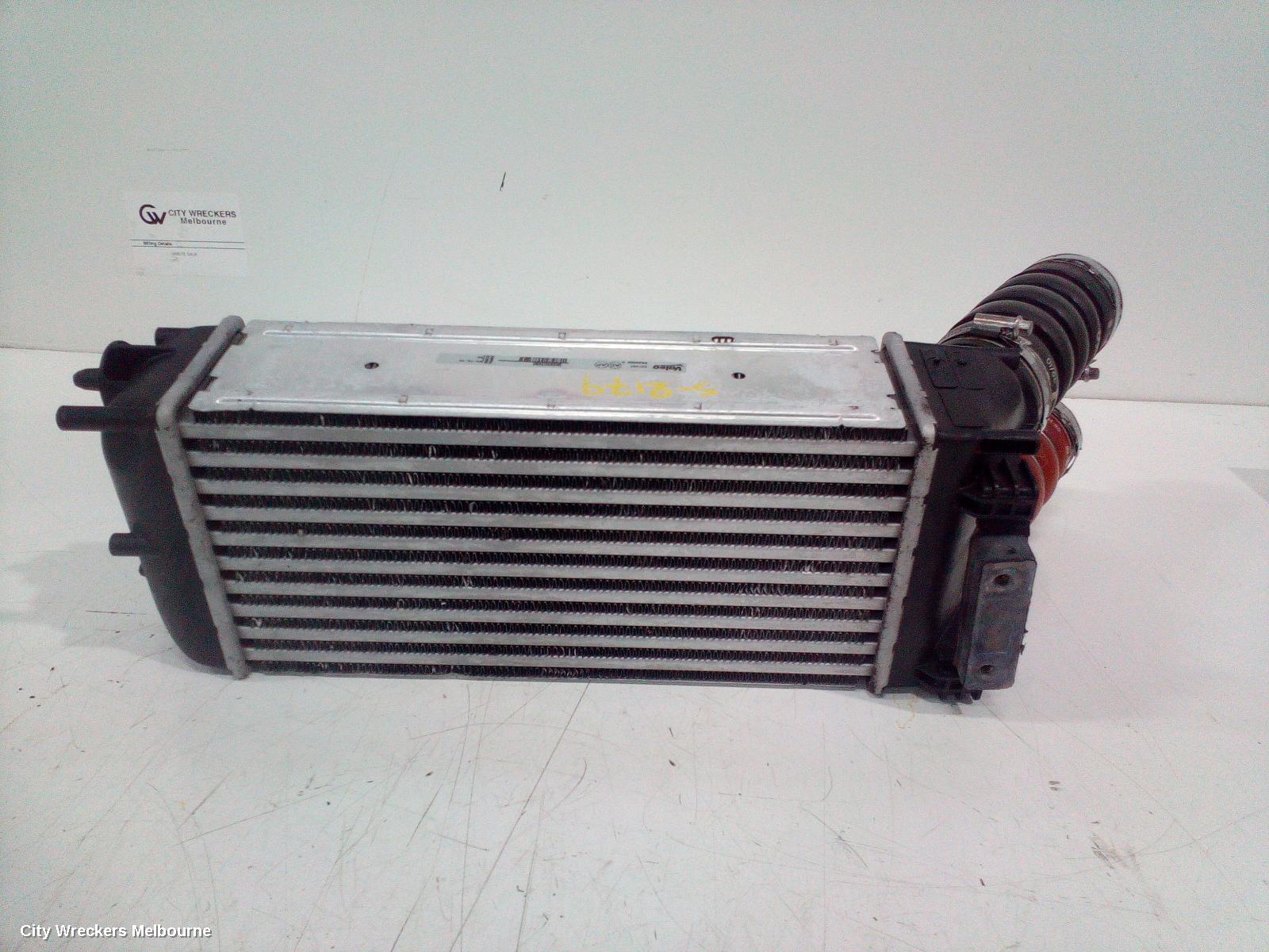 PEUGEOT 308 INTERCOOLER, PETROL, 1.6, T7, 09/2007 - 09/2014