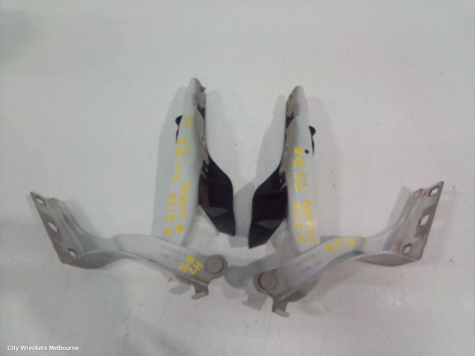PEUGEOT 308 BONNET HINGE/STRUT, T7, 09/2007 - 01/2014