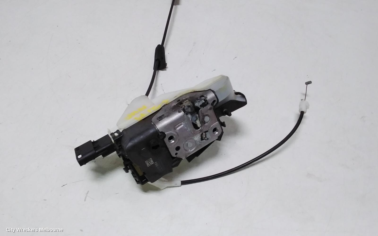 PEUGEOT 308 DOOR/BOOT/GATE LOCK, RIGHT FRONT DOOR LOCK, T7, HATCH/WAGON, 09/2007 - 12/2013