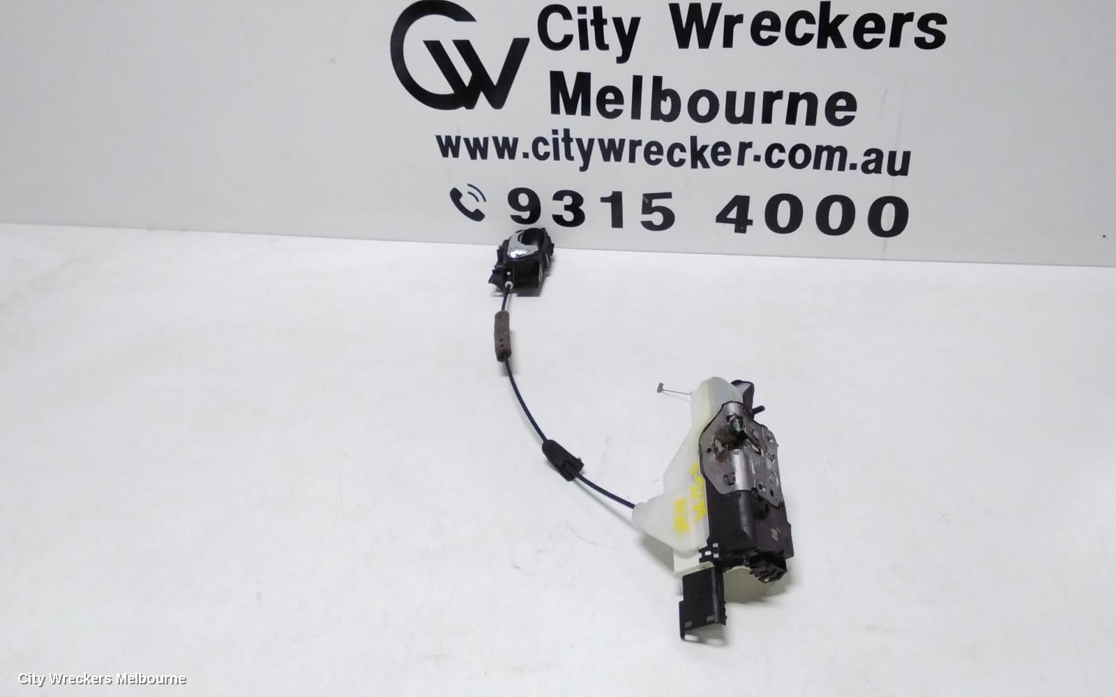 PEUGEOT 308 DOOR/BOOT/GATE LOCK, RIGHT FRONT DOOR LOCK, T7, HATCH/WAGON, 09/2007 - 12/2013