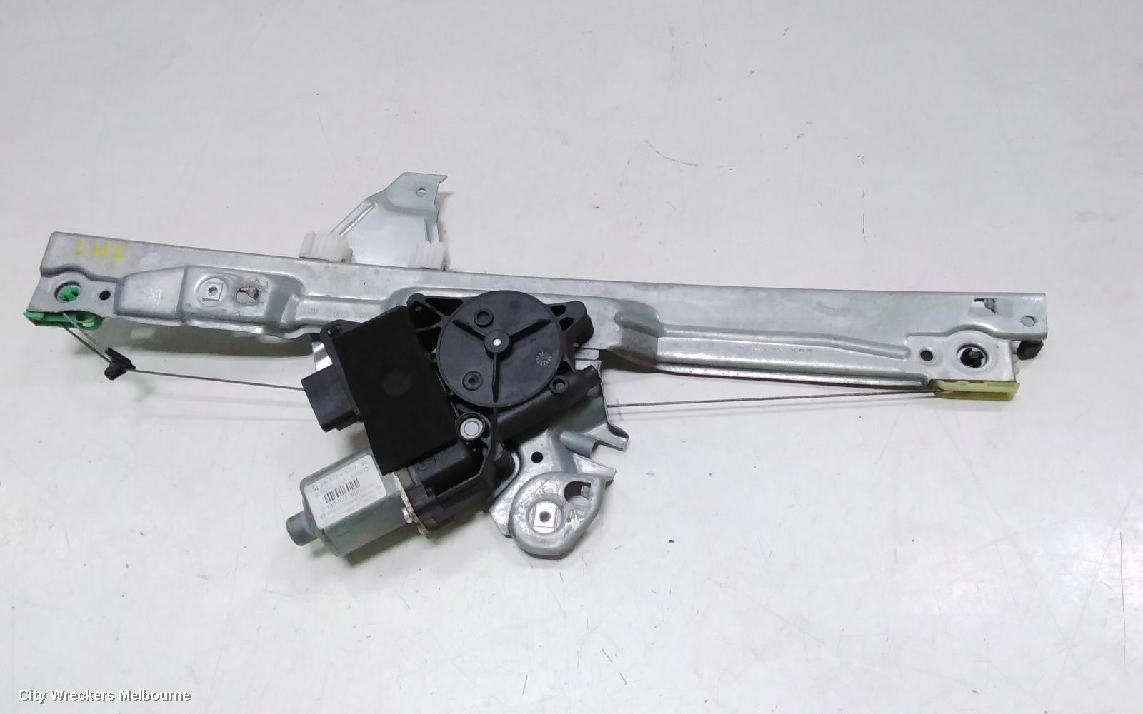 PEUGEOT 308 LEFT FRONT WINDOW REG/MOTOR, T7, HATCH/WAGON, 09/2007 - 12/2013